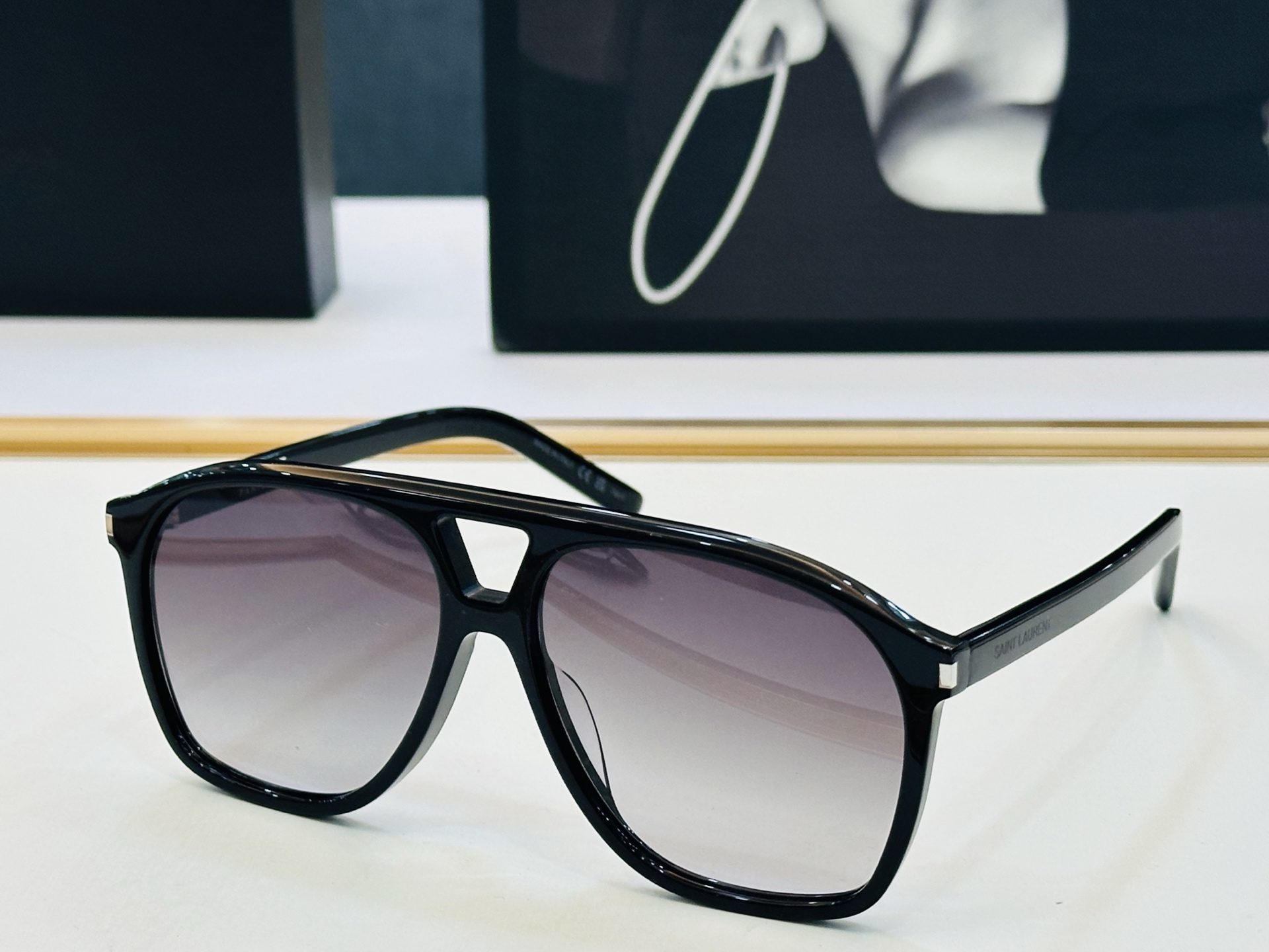 网红爆款 圣罗兰💫SL596 💫Size：58口14-145 金属款设计 B俏皮甜美质感超好