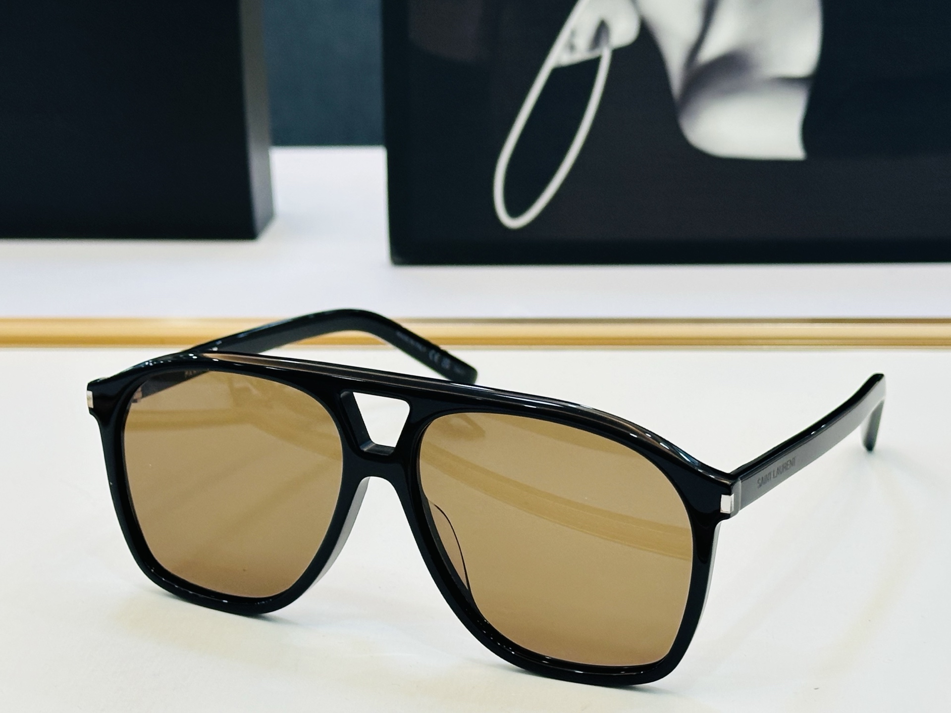 网红爆款 圣罗兰💫SL596 💫Size：58口14-145 金属款设计 B俏皮甜美质感超好