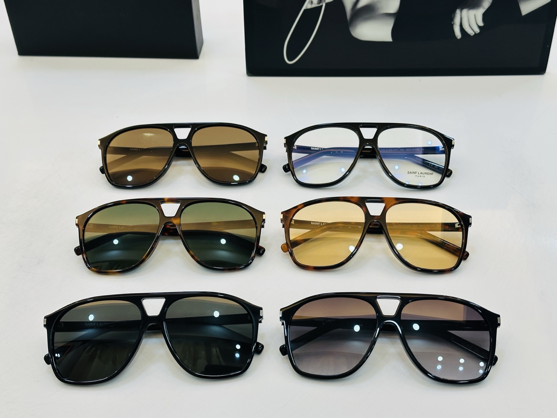 网红爆款 圣罗兰💫SL596 💫Size：58口14-145 金属款设计 B俏皮甜美质感超好