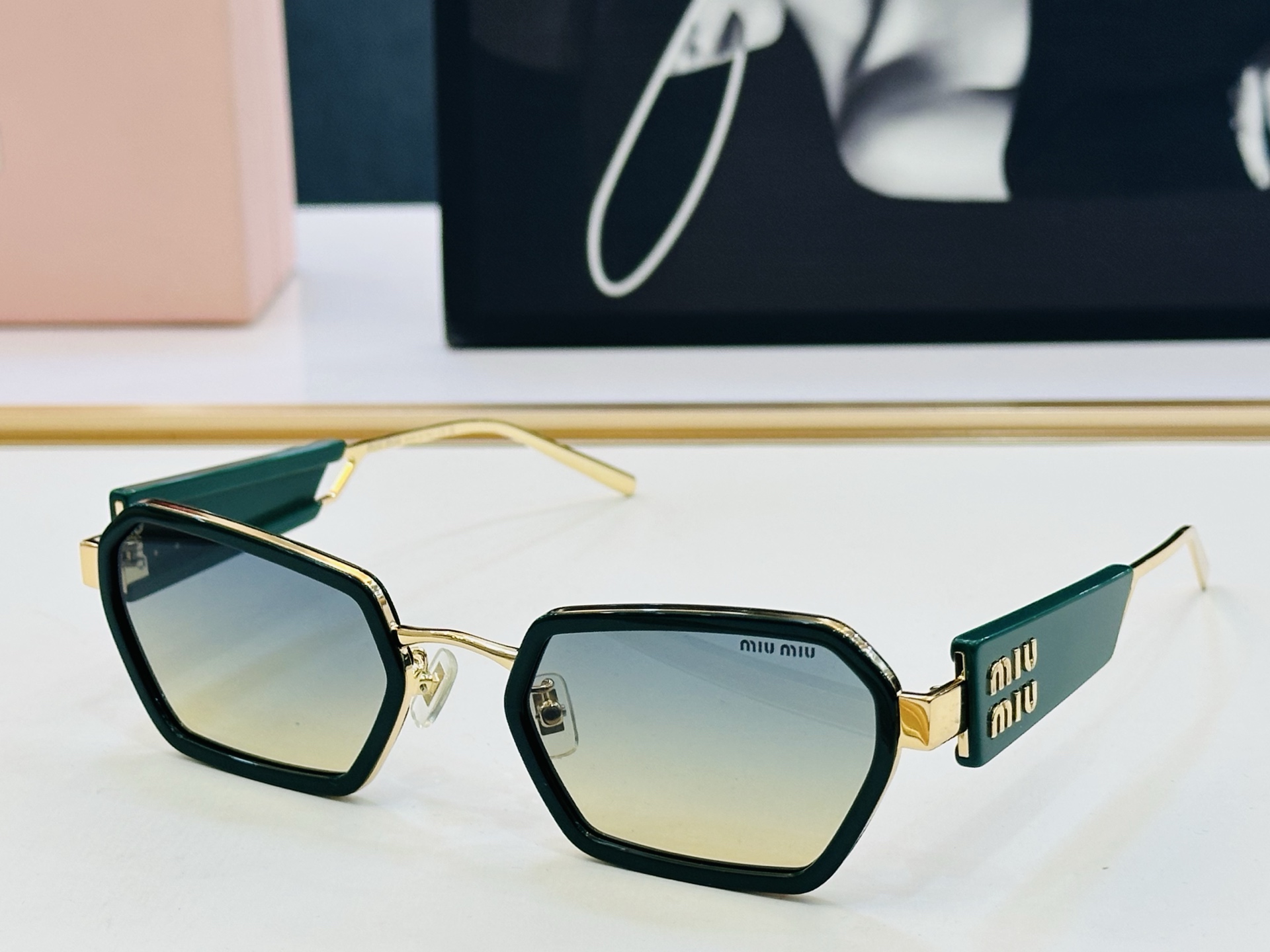 谬家 SMU61WS Size：54口23-145 女士太阳眼镜 [玫瑰][玫瑰] 高档 L时尚墨镜潮人