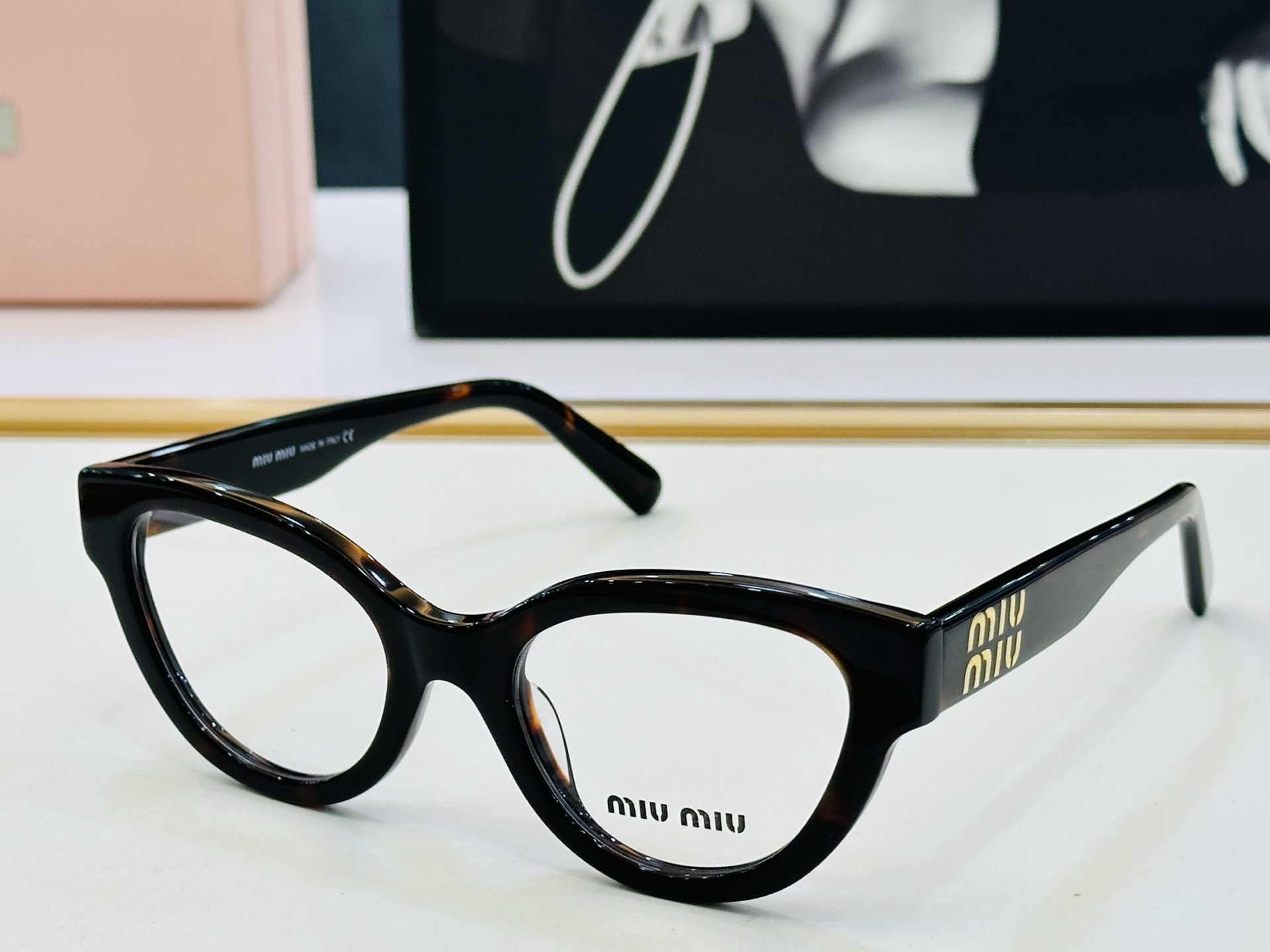 ❤️❤️🆕 谬家 MU01VV Size：52口21-145 [玫瑰]得意]微笑] Z独具品质 配光镜