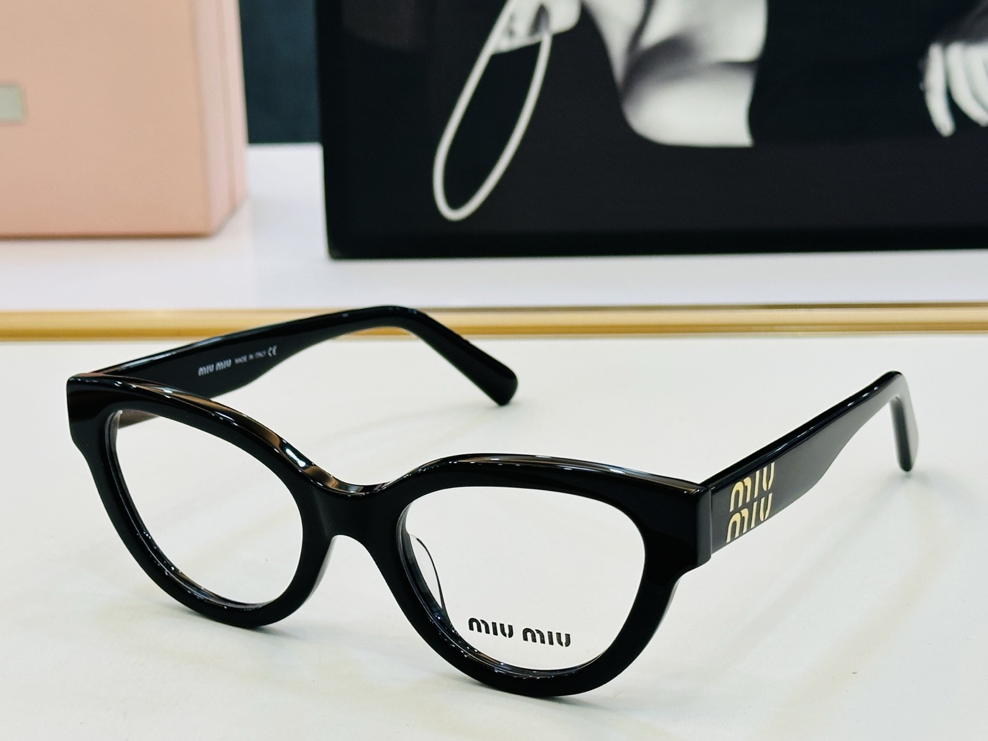 ❤️❤️🆕 谬家 MU01VV Size：52口21-145 [玫瑰]得意]微笑] Z独具品质 配光镜