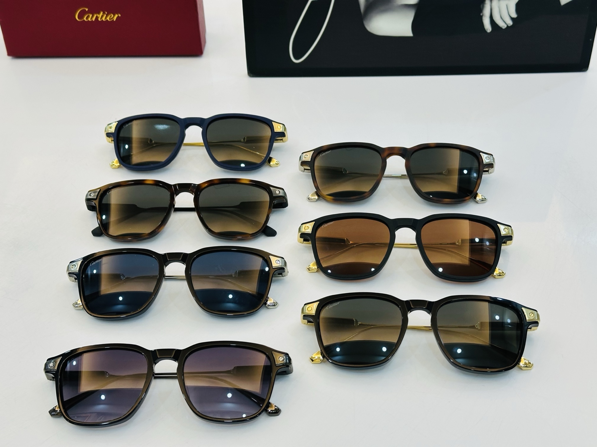 Cartie* 卡家 CT0611O 太阳镜 Size：52口20-145 工艺精湛气质十足！q男女同款