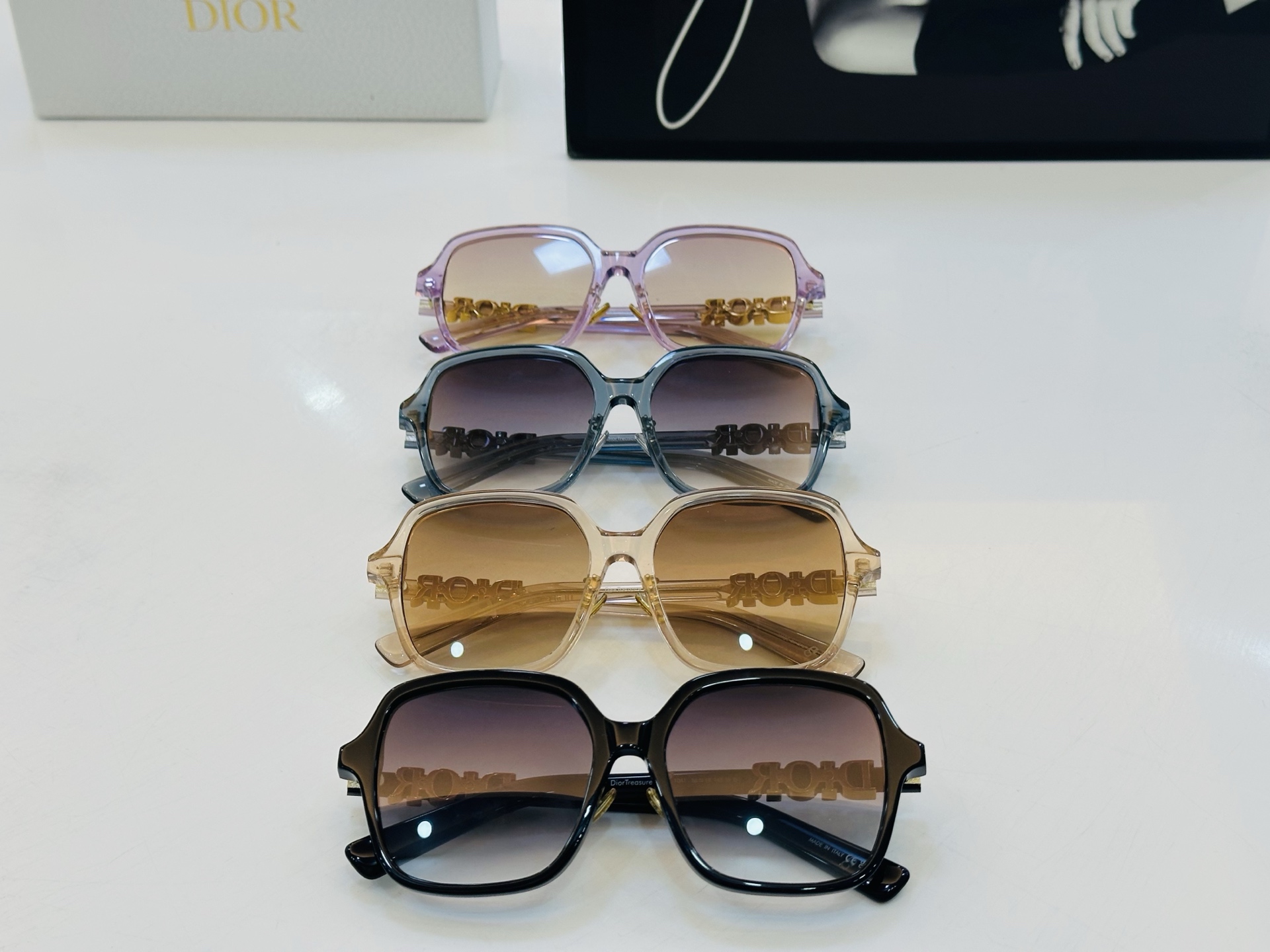 🔻🔻🔻DIO* CDICon S1F 迪家 Size：56口18-145 春夏款墨镜 😎🔆。。搭配镜腿精