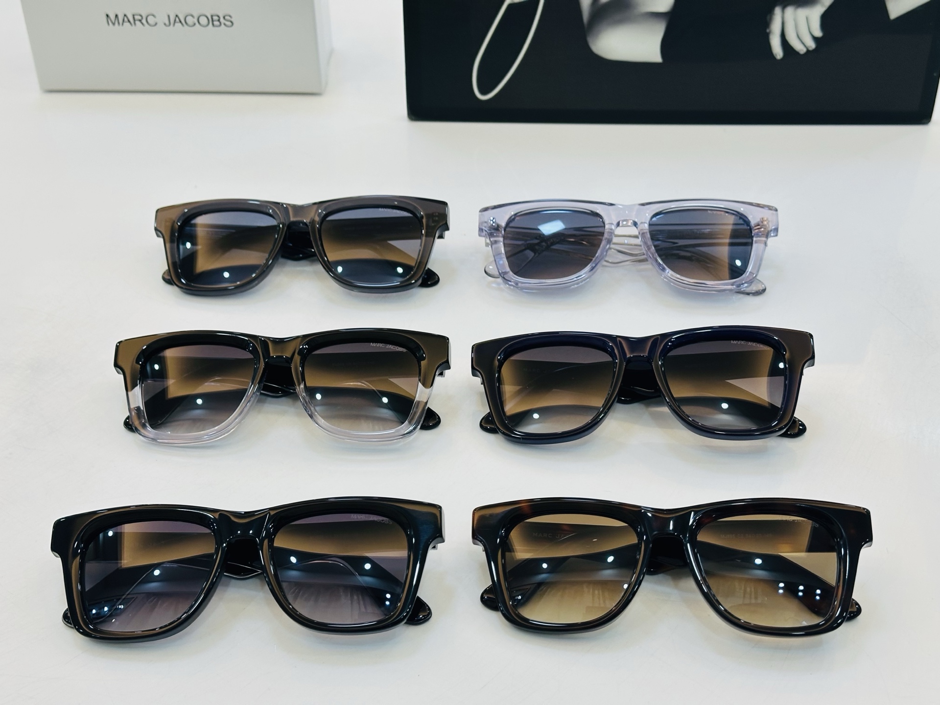 Marc jacobs 马杰家 MJ895 Size：54口20-145 采用今年流行的板材 Z完美设计