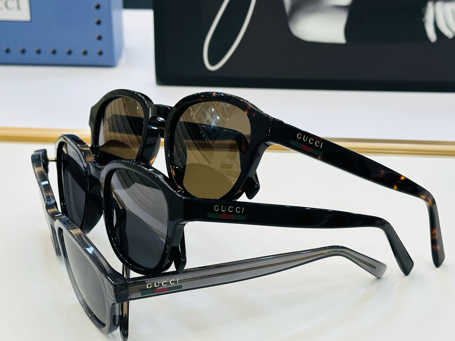 GUCC* 古家 GG2109SK 🐝🐝系列 Size：53口21-145 🍁🍁 W超绝品质 。