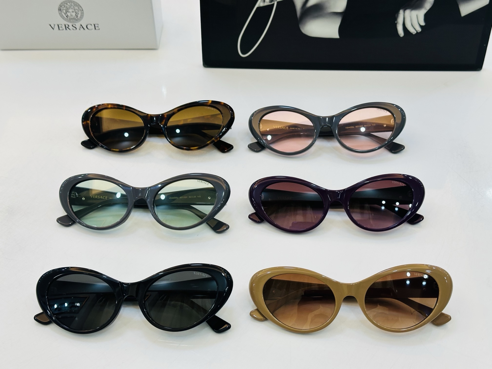 🎉🎉范思家 VERSACE✨MOD：VE4455U Size：56口20-140 ✨L有范