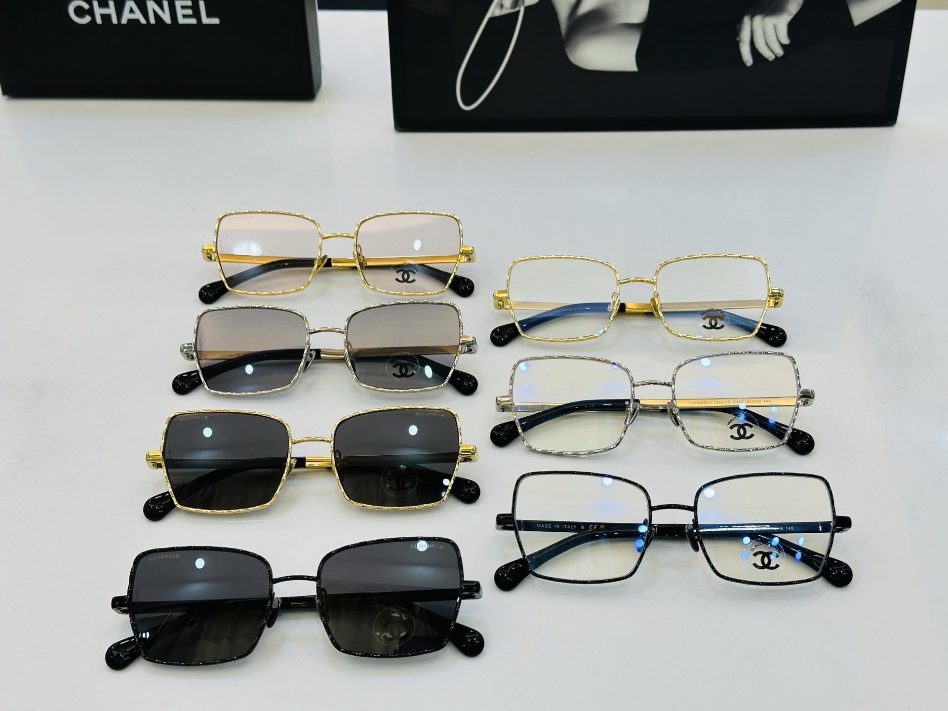 【CHANE*/香家】MODEL:CH2226 Size：54口19-145 独特设计 一适合各种脸型💋