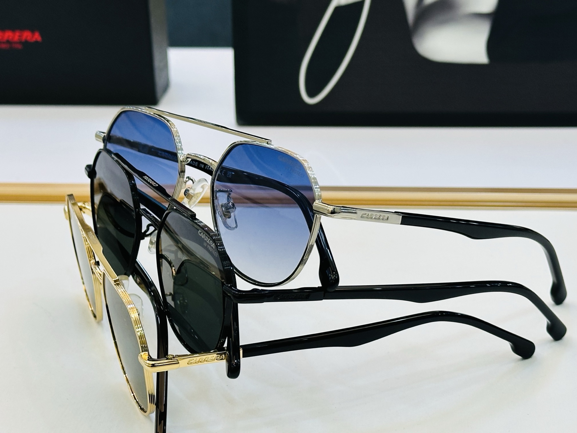 卡雷拉 CARRER* MODEL: 303-S Size：53口19-145 🐲🐲超轻材质 。L上脸超