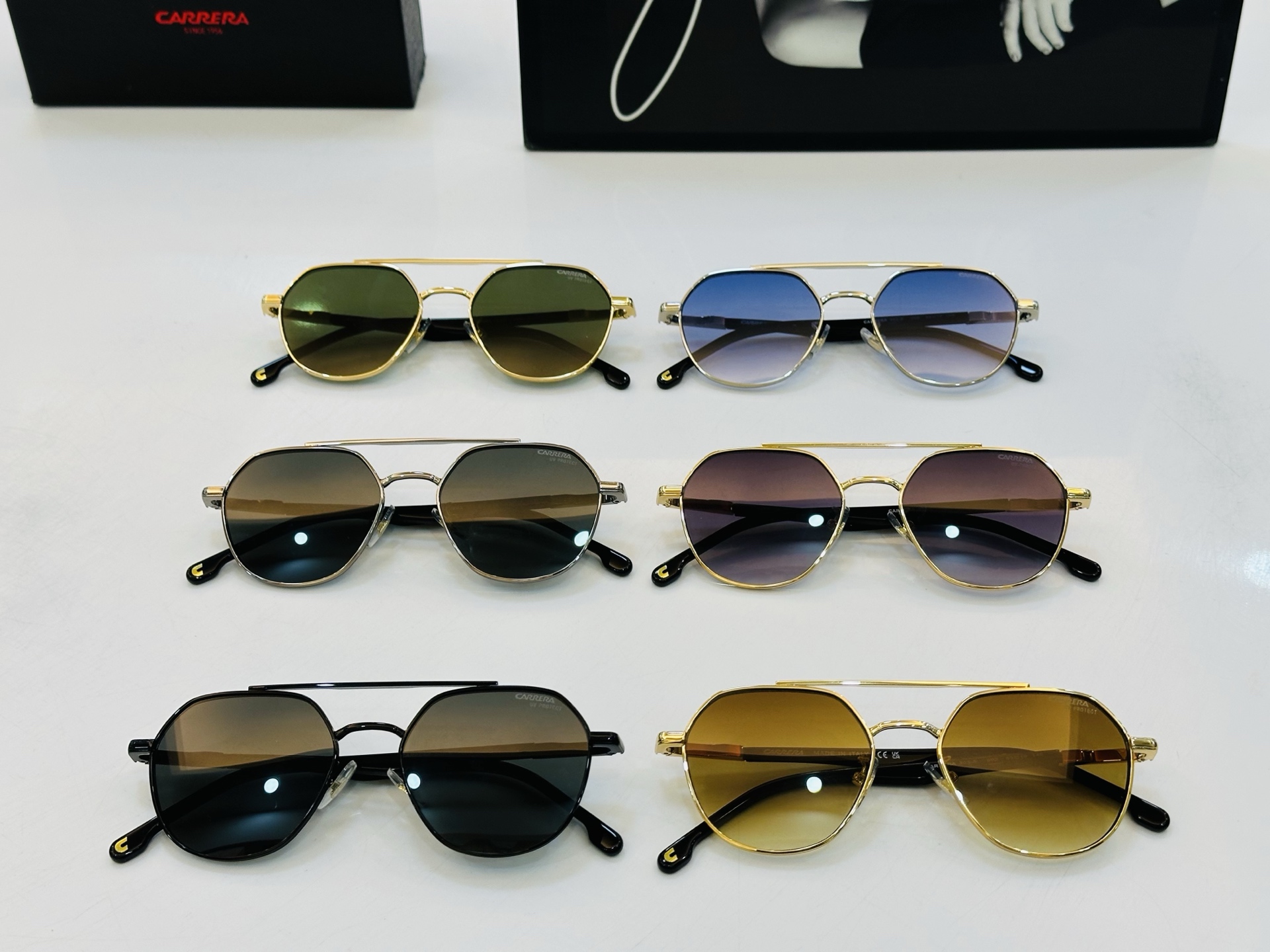 卡雷拉 CARRER* MODEL: 303-S Size：53口19-145 🐲🐲超轻材质 。L上脸超