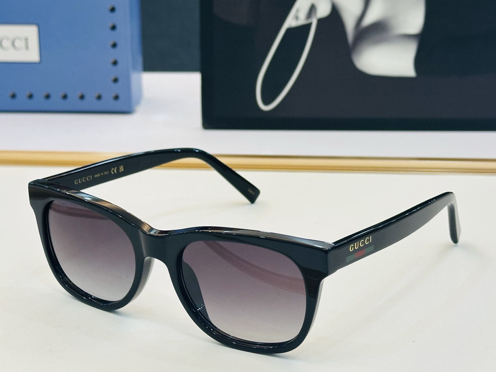 GUCC* 古家 GG1985S 🐝🐝系列 Size：54口19-145 🍁🍁 W超绝品质 。