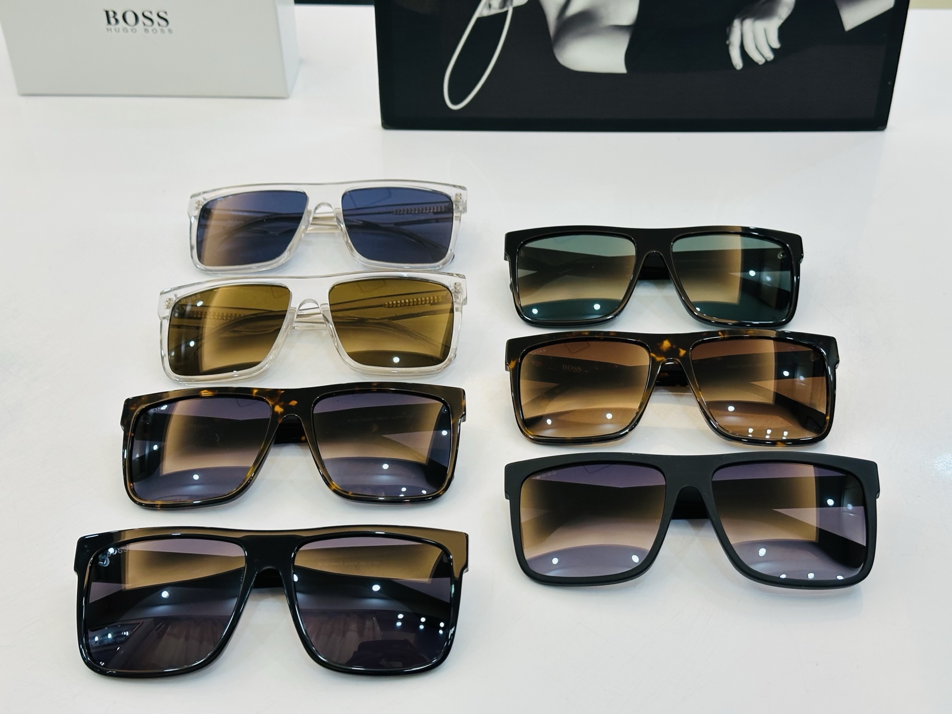 🆕 BOSS 1440/S Size：59口17-150 🕶🕶💋💋👣👣 高品质 不挑脸 C经典不过时框型