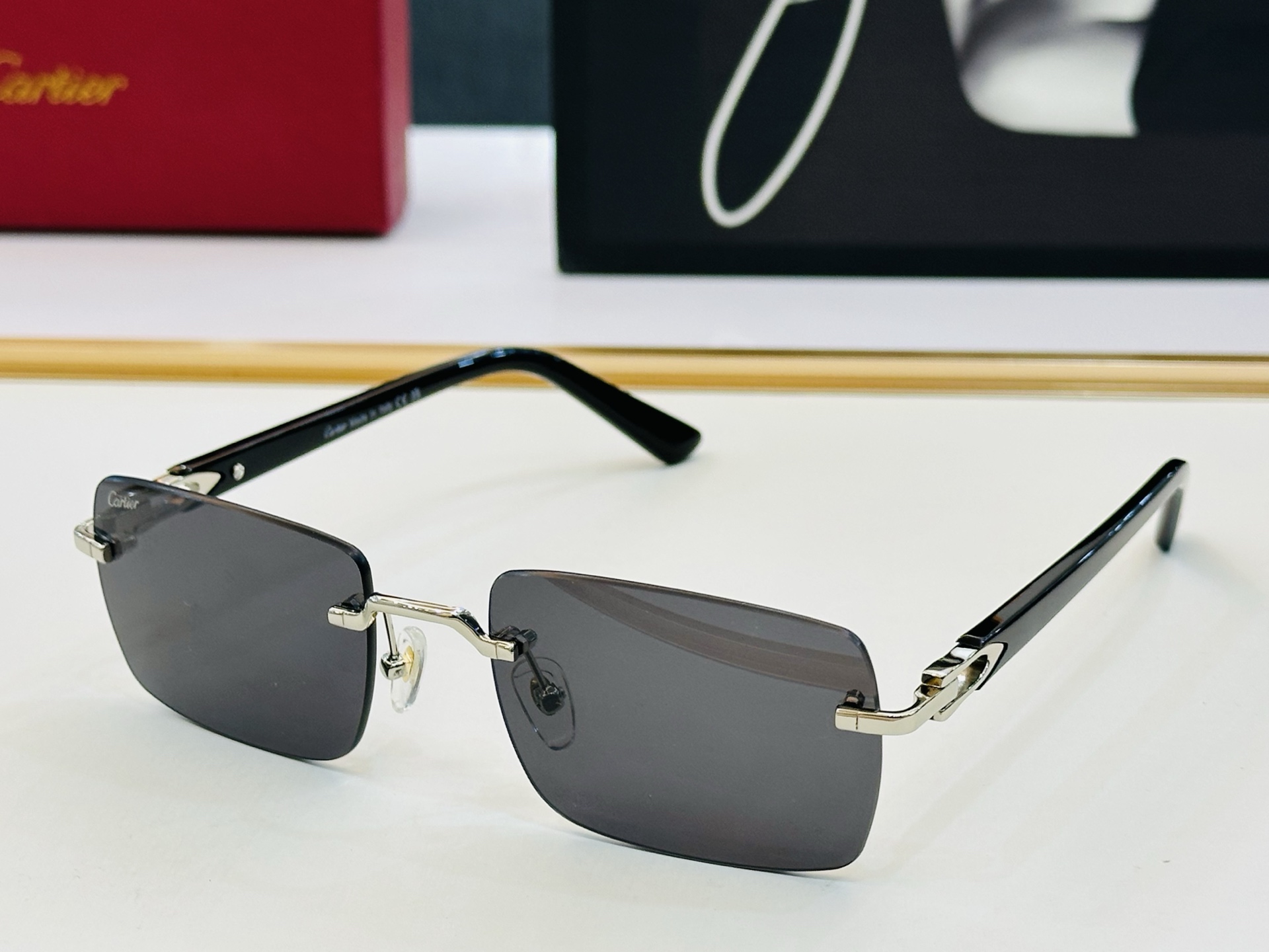 🆕 原版Cartie* 卡家 官网经典款 太阳镜 CT0579S Size：57口19-145 电镀工艺