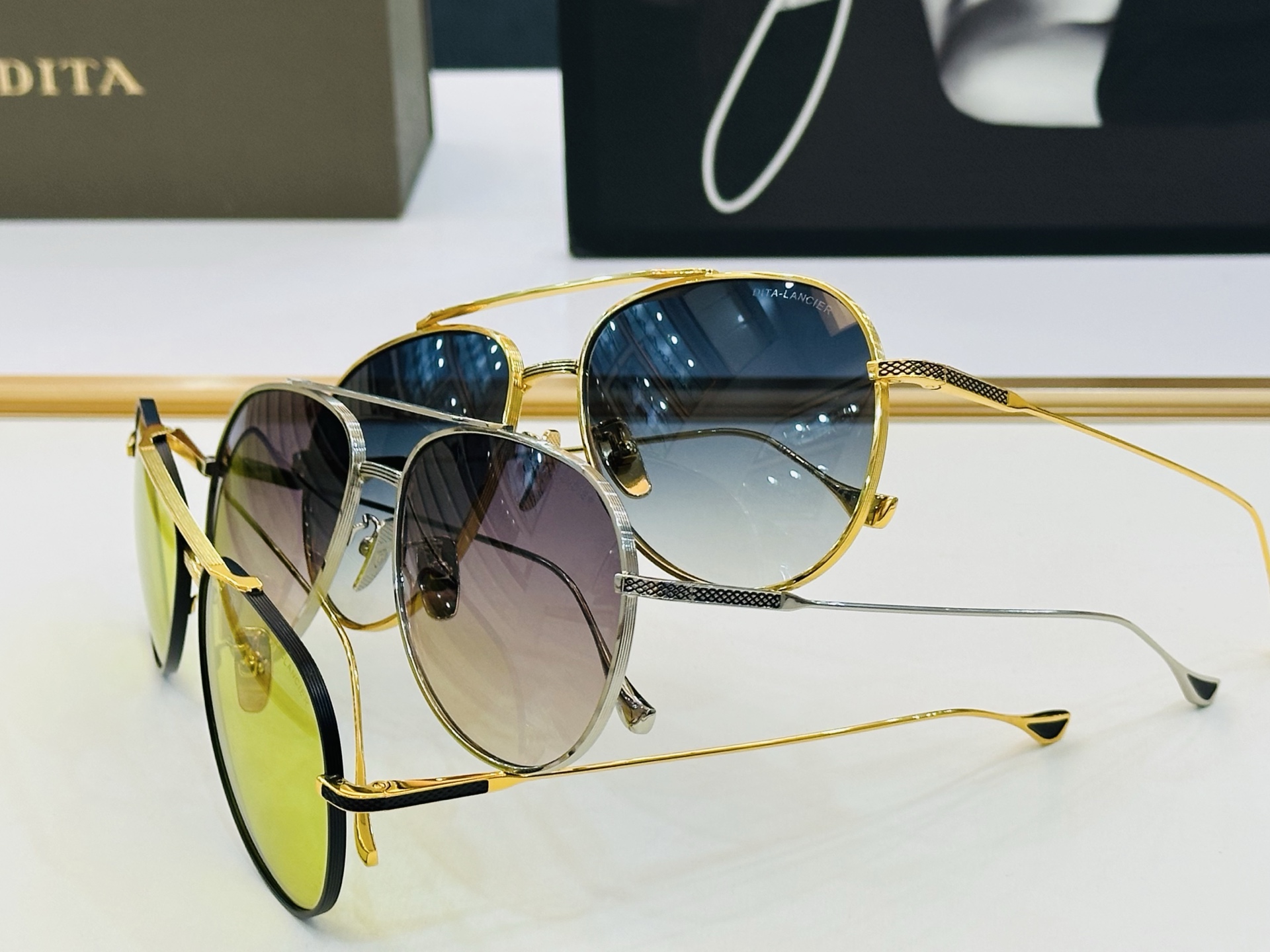 官网款 DlT* 迪塔 DTS221 Size：59口18-142 意大利最新原单货 [得意][得意]男