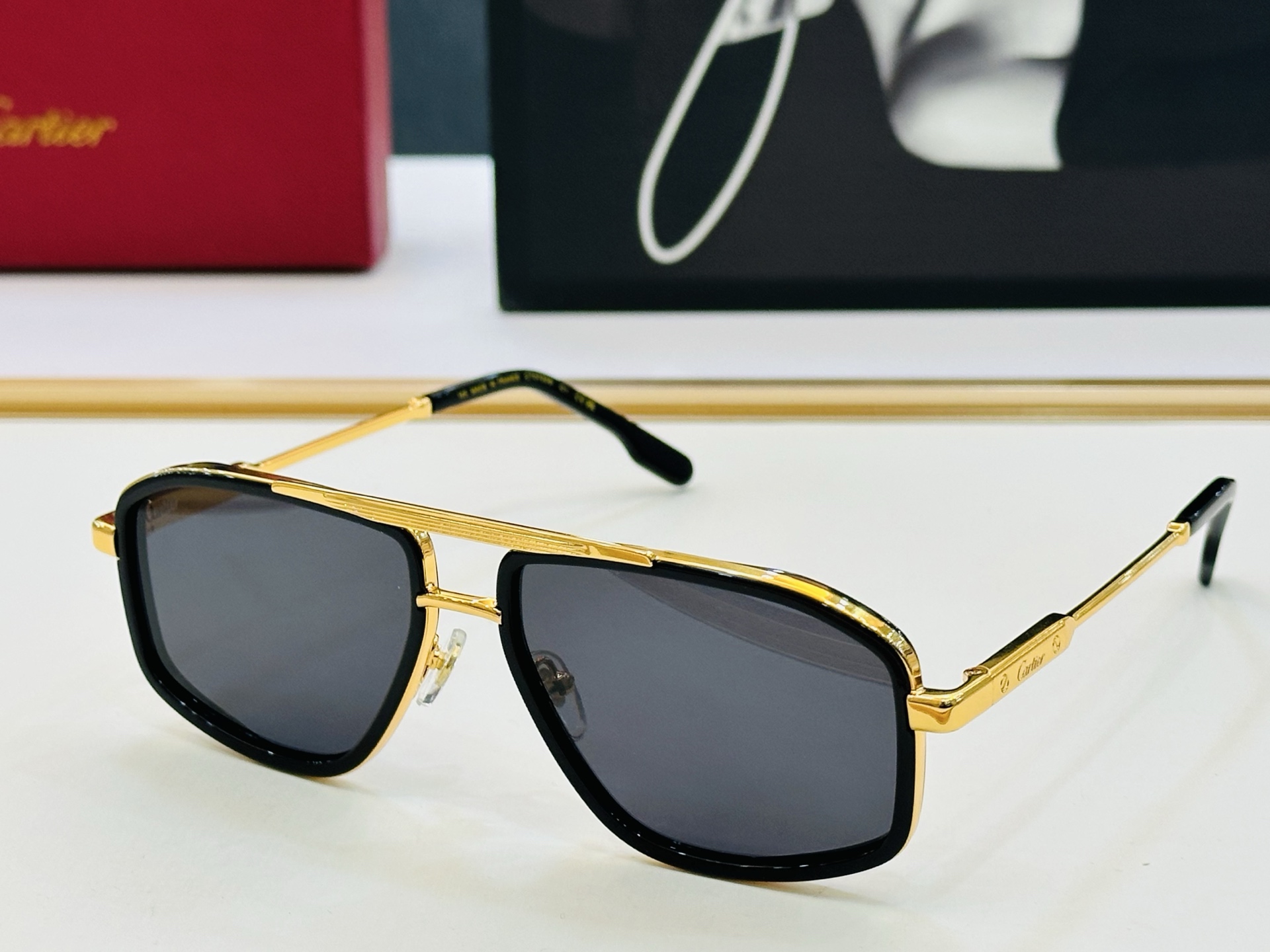 Cartie* 卡家 CT0723S 太阳镜 Size：58口16-145 工艺精湛气质十足！J男女同款