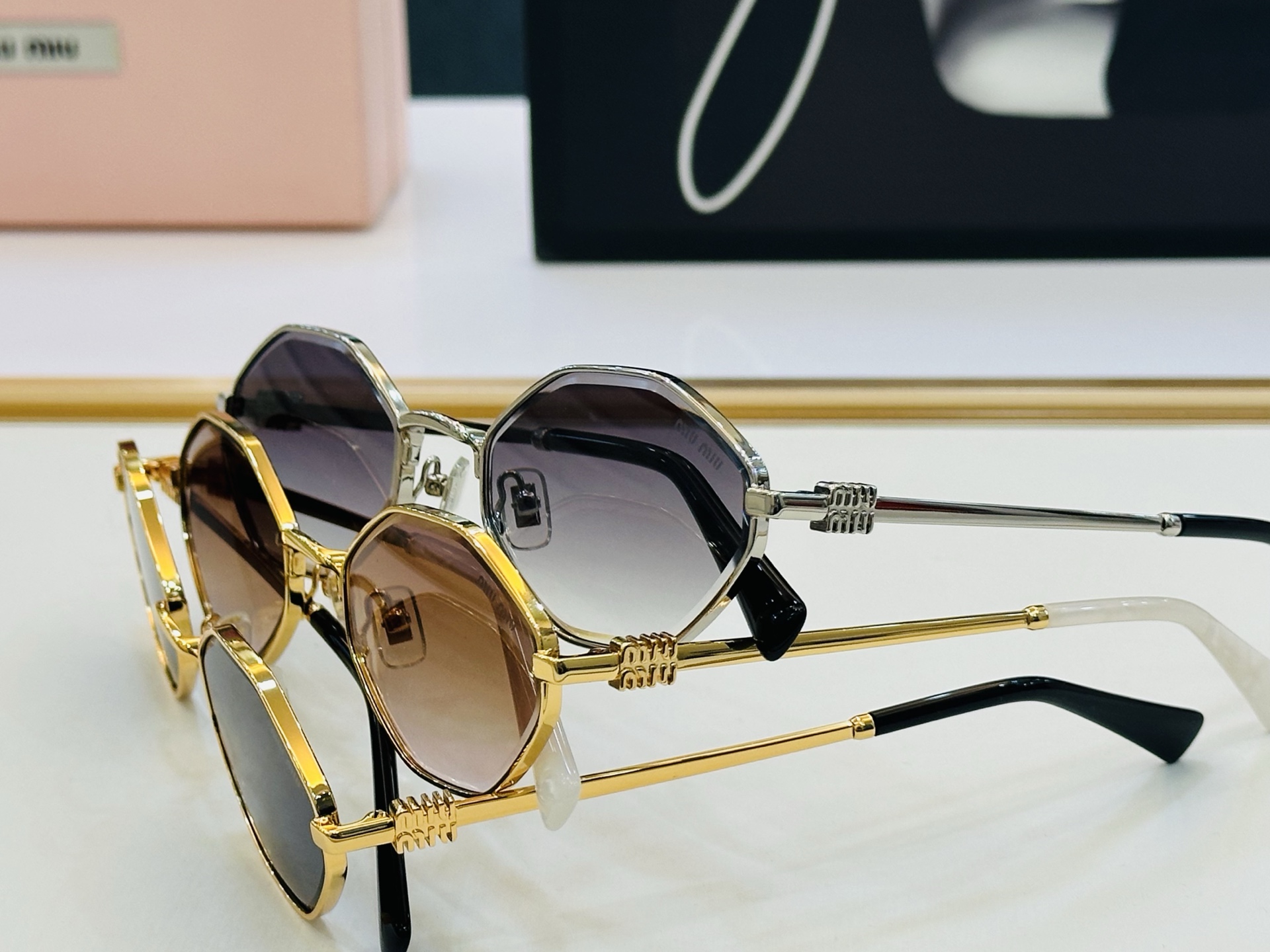 🆕 谬家 MU 173AV Size：55口21-142 🌺🌺 [玫瑰][闪电] 时尚靓丽 得意][得意