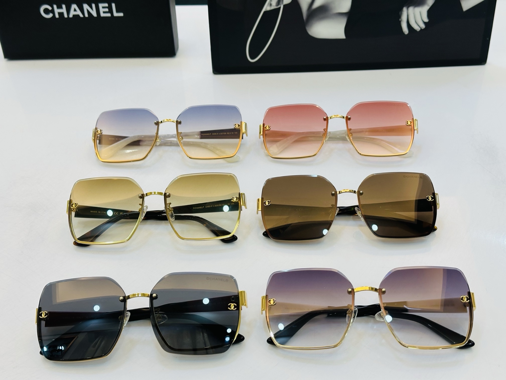 🆕 【CHANE*/香家】MODEL:CH5485-H Size：62口16-145 💅🏻💓q太阳镜