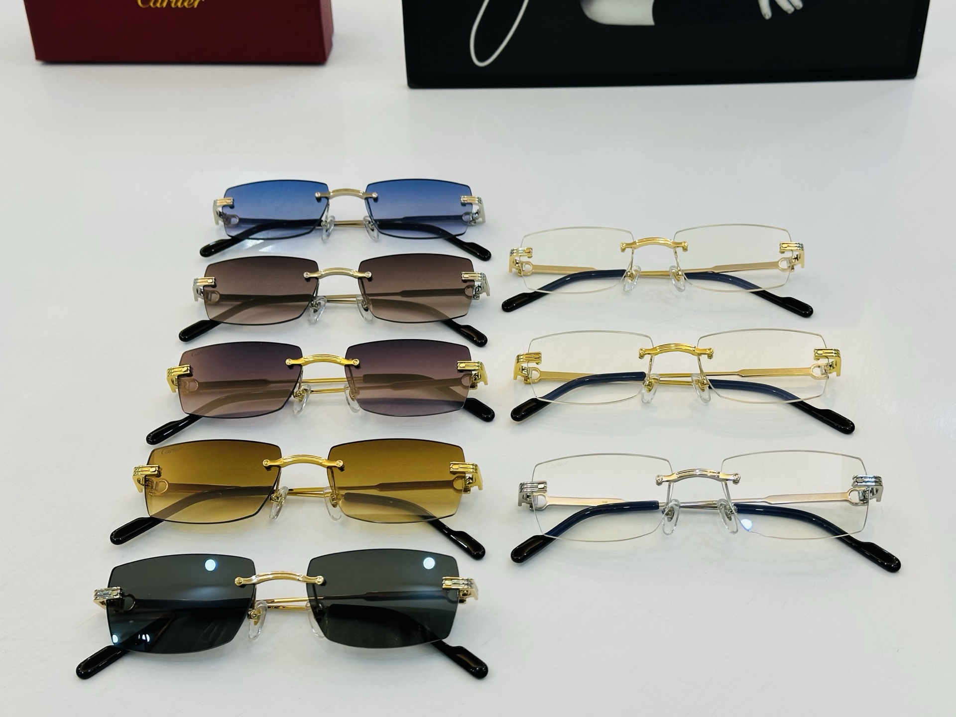 Cartie* 卡家 CT0578O 太阳镜 Size：55口18-145 工艺精湛气质十足！C男女同款