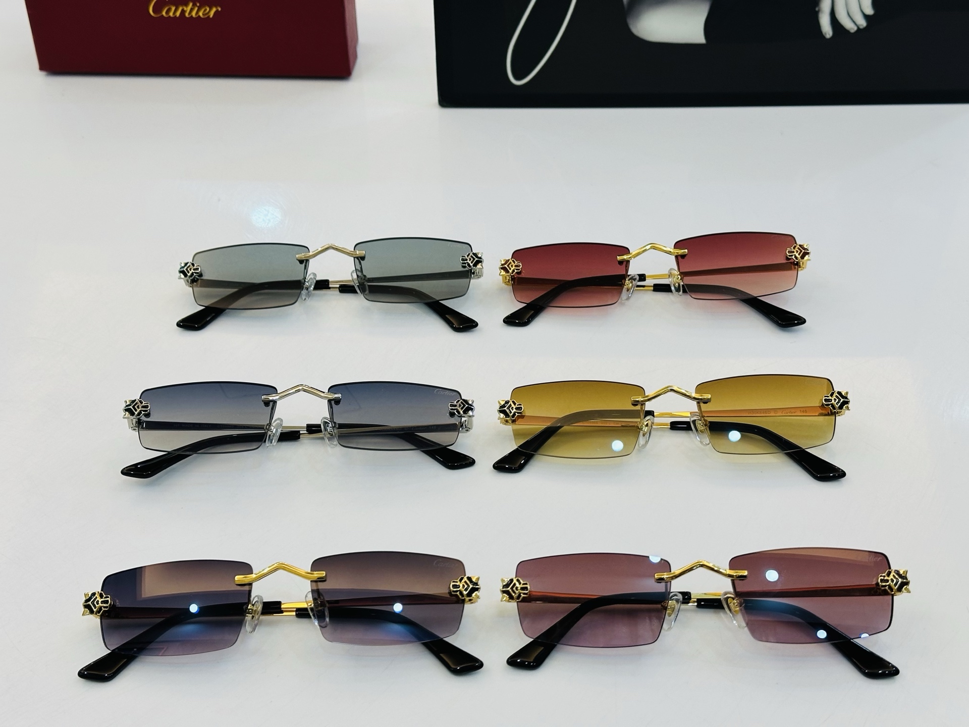 Cartie* 卡家 CT0598S 太阳镜 Size：55口20-145 工艺精湛气质十足！C男女同款