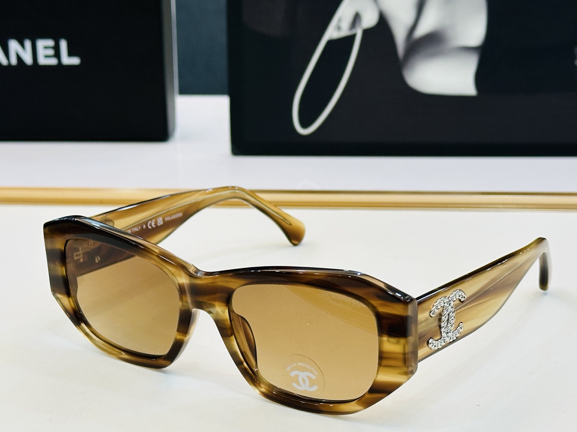 🆕 【CHANE*/香家】MODEL:CH5554-A Size：55口18-140 💅🏻💓B太阳镜