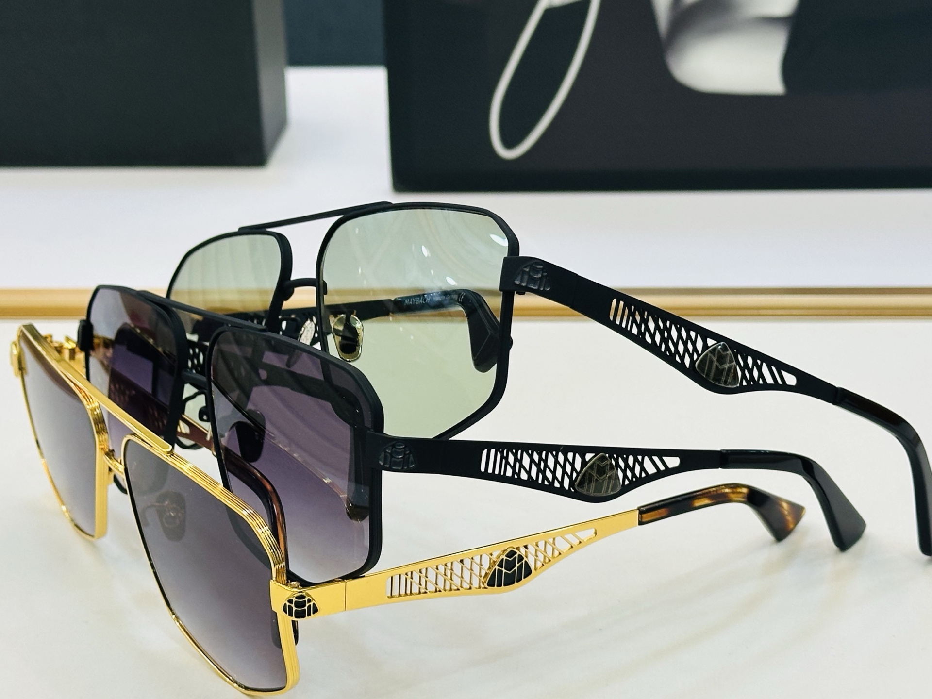 高品质 迈巴赫 🎉🎉做工精美💕💕MAYBAC*H G-ABM-29 Size：61口16-145 质感十