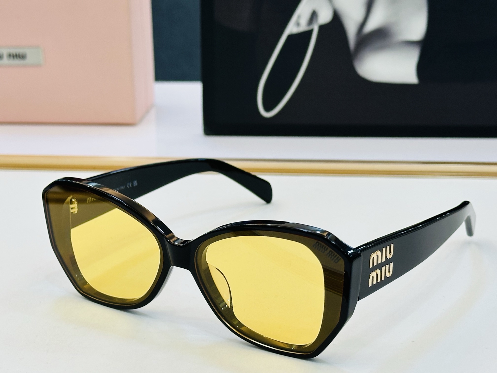 谬家 MU12KS Size：62口15-145 女士太阳眼镜 [玫瑰][玫瑰] 高档 L时尚墨镜潮人[