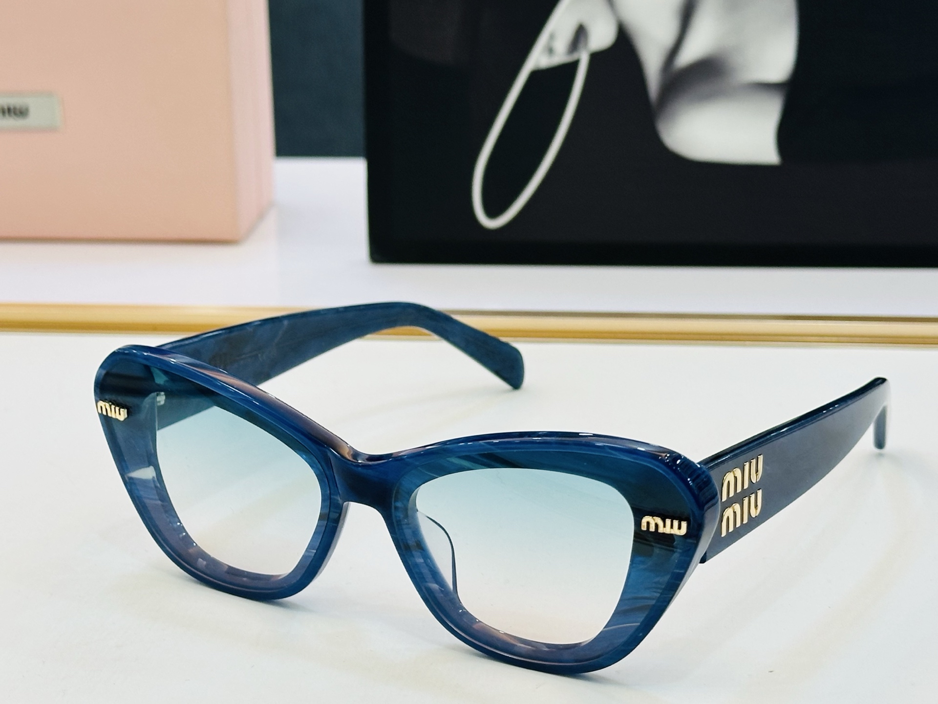 谬家 MU14KS Size：63口15-145 女士太阳眼镜 [玫瑰][玫瑰] 高档 L时尚墨镜潮人[