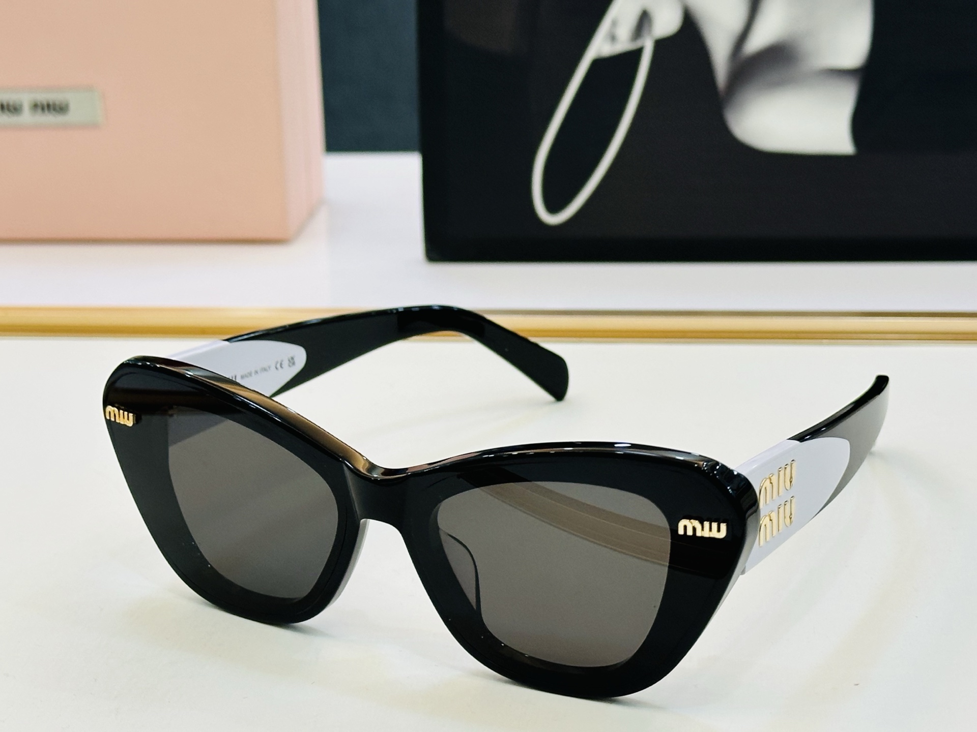 谬家 MU14KS Size：63口15-145 女士太阳眼镜 [玫瑰][玫瑰] 高档 L时尚墨镜潮人[