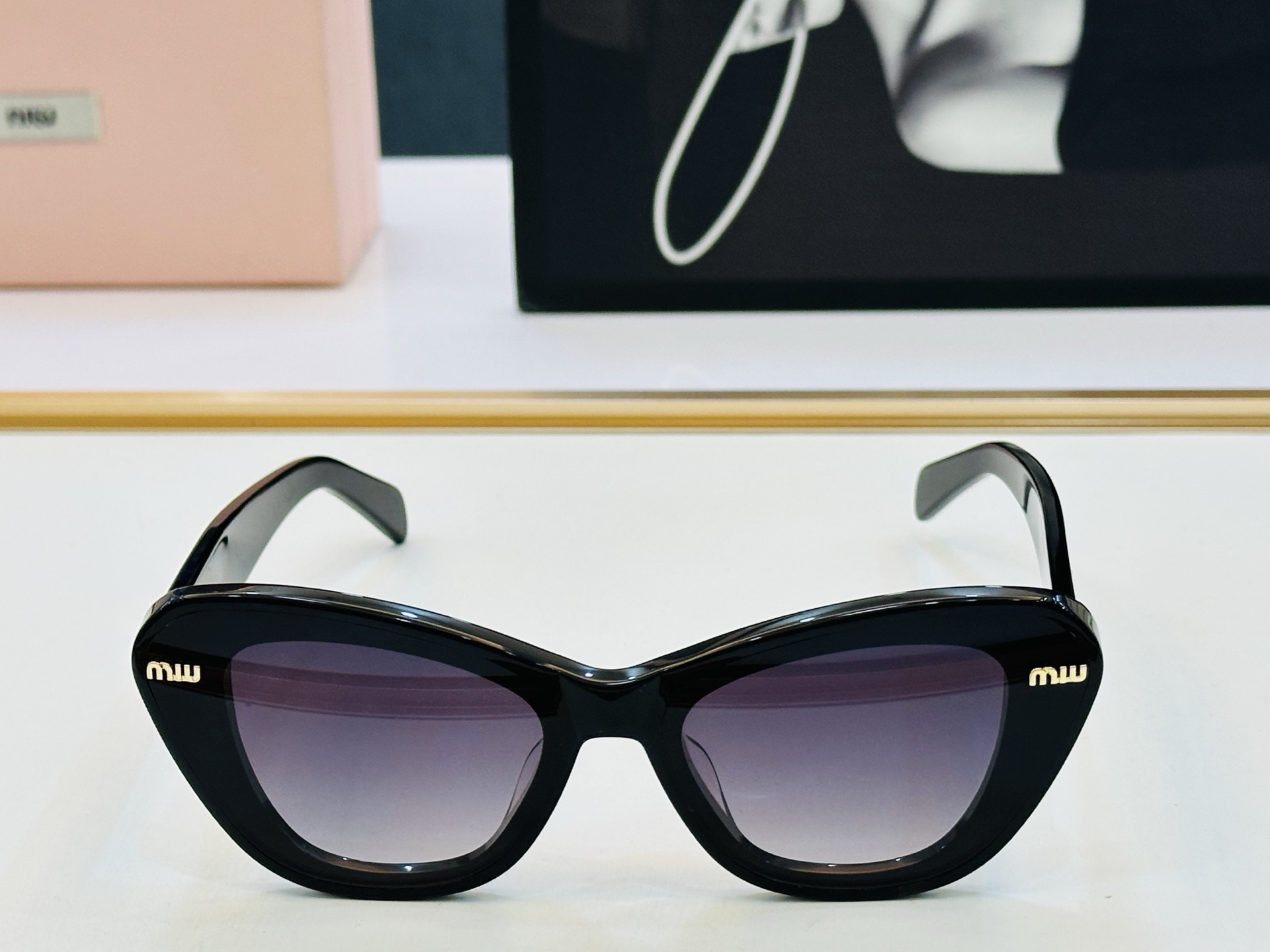 谬家 MU14KS Size：63口15-145 女士太阳眼镜 [玫瑰][玫瑰] 高档 L时尚墨镜潮人[