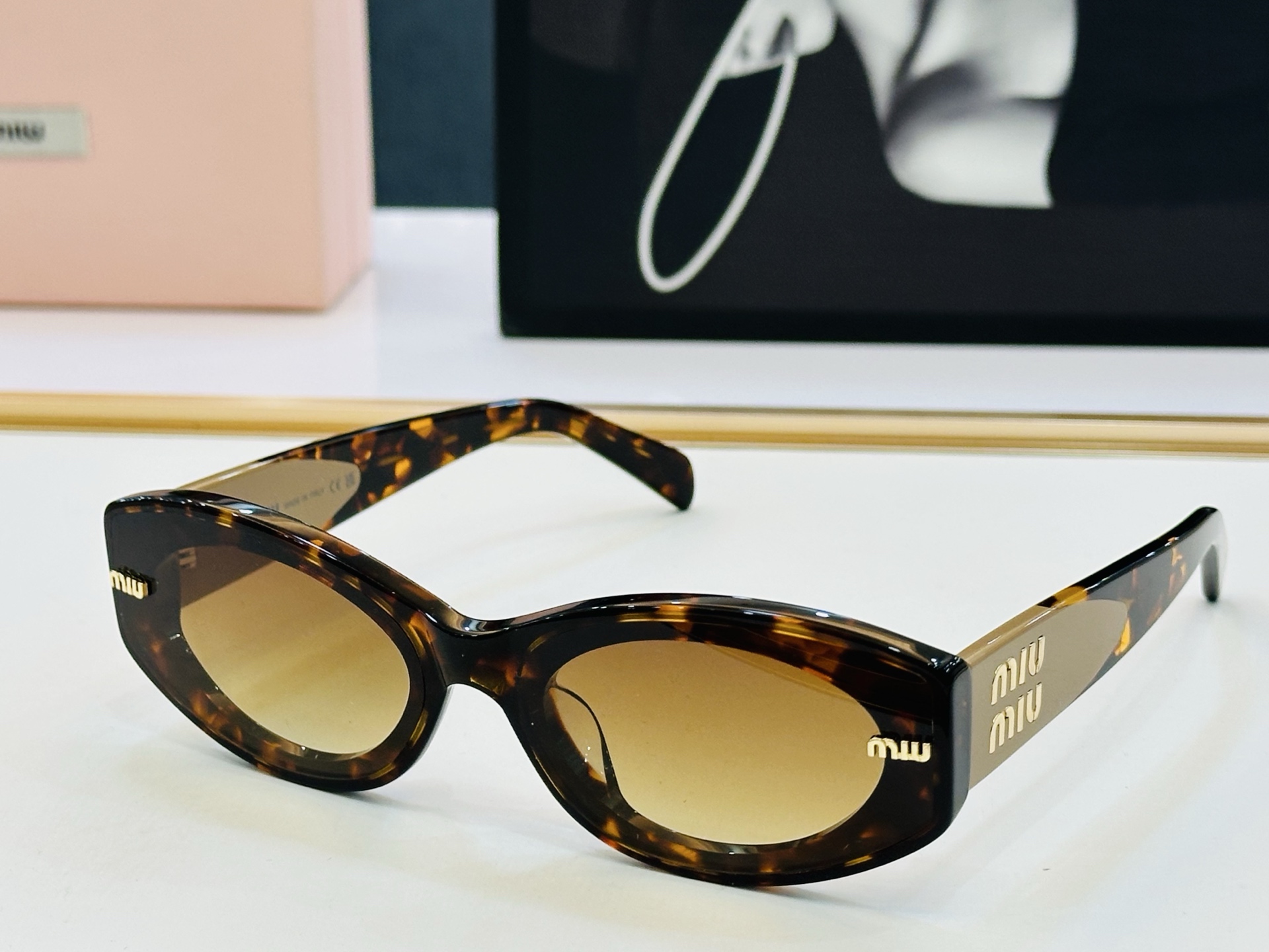 谬家 MU13KS Size：62口17-145 女士太阳眼镜 [玫瑰][玫瑰] 高档 L时尚墨镜潮人[