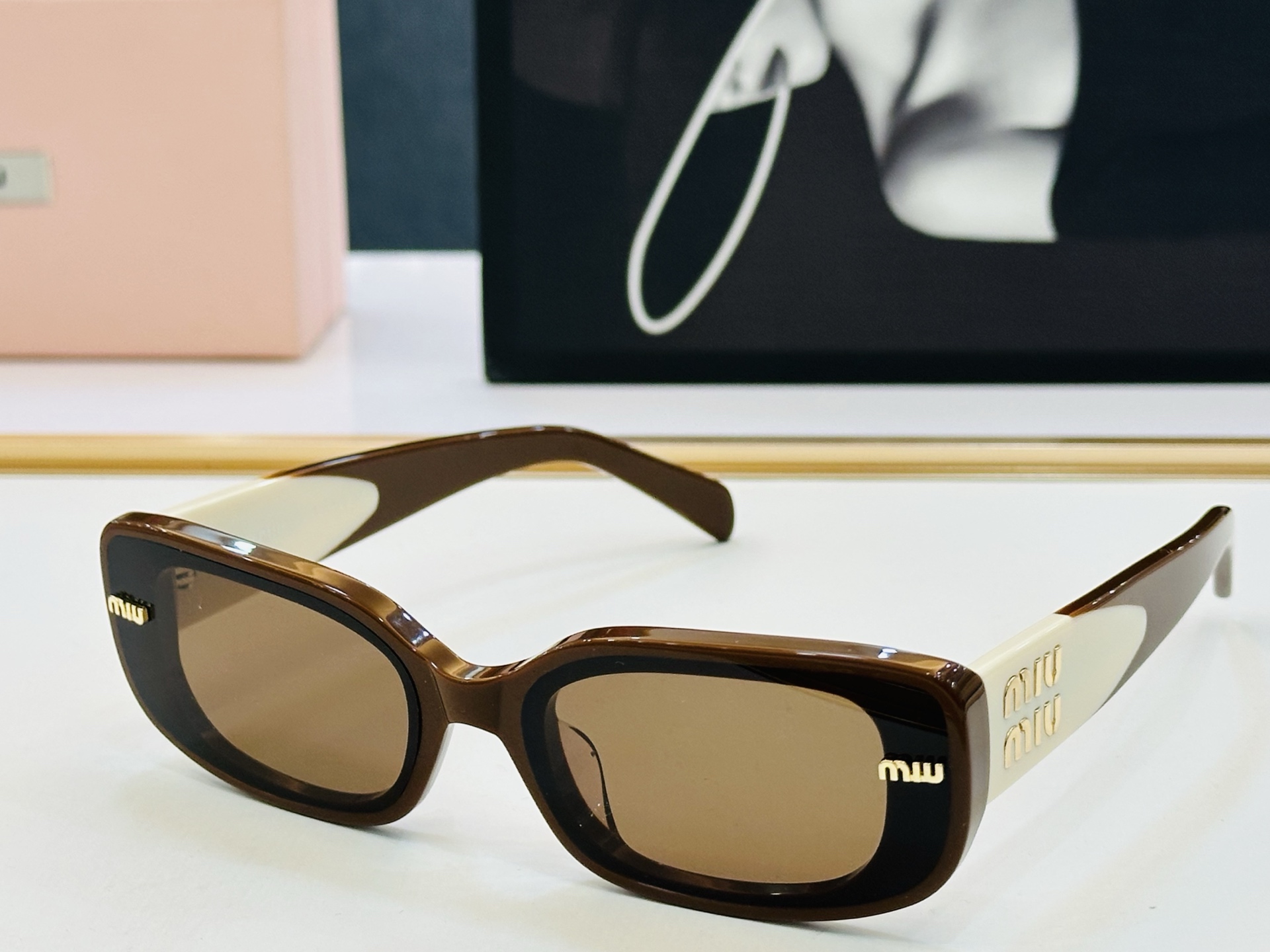 谬家 MU15KS Size：50口23-145 女士太阳眼镜 [玫瑰][玫瑰] 高档 L时尚墨镜潮人[