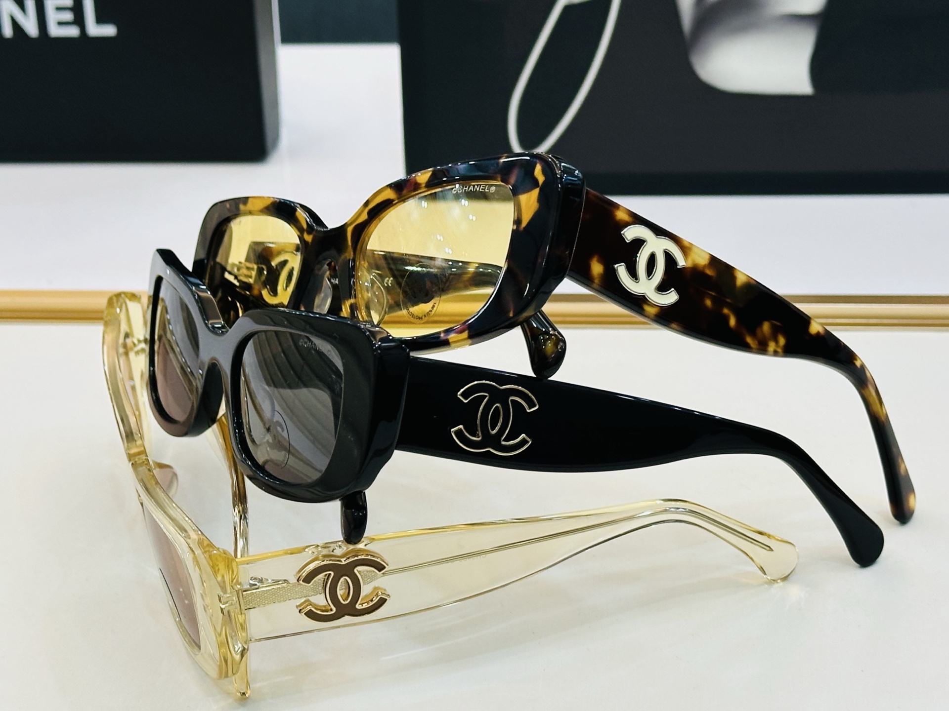 CHANE*香家 CH3483 SIZE：50口24-140 潮流爆款 太阳镜 😍😍高品质 佩戴舒适 F