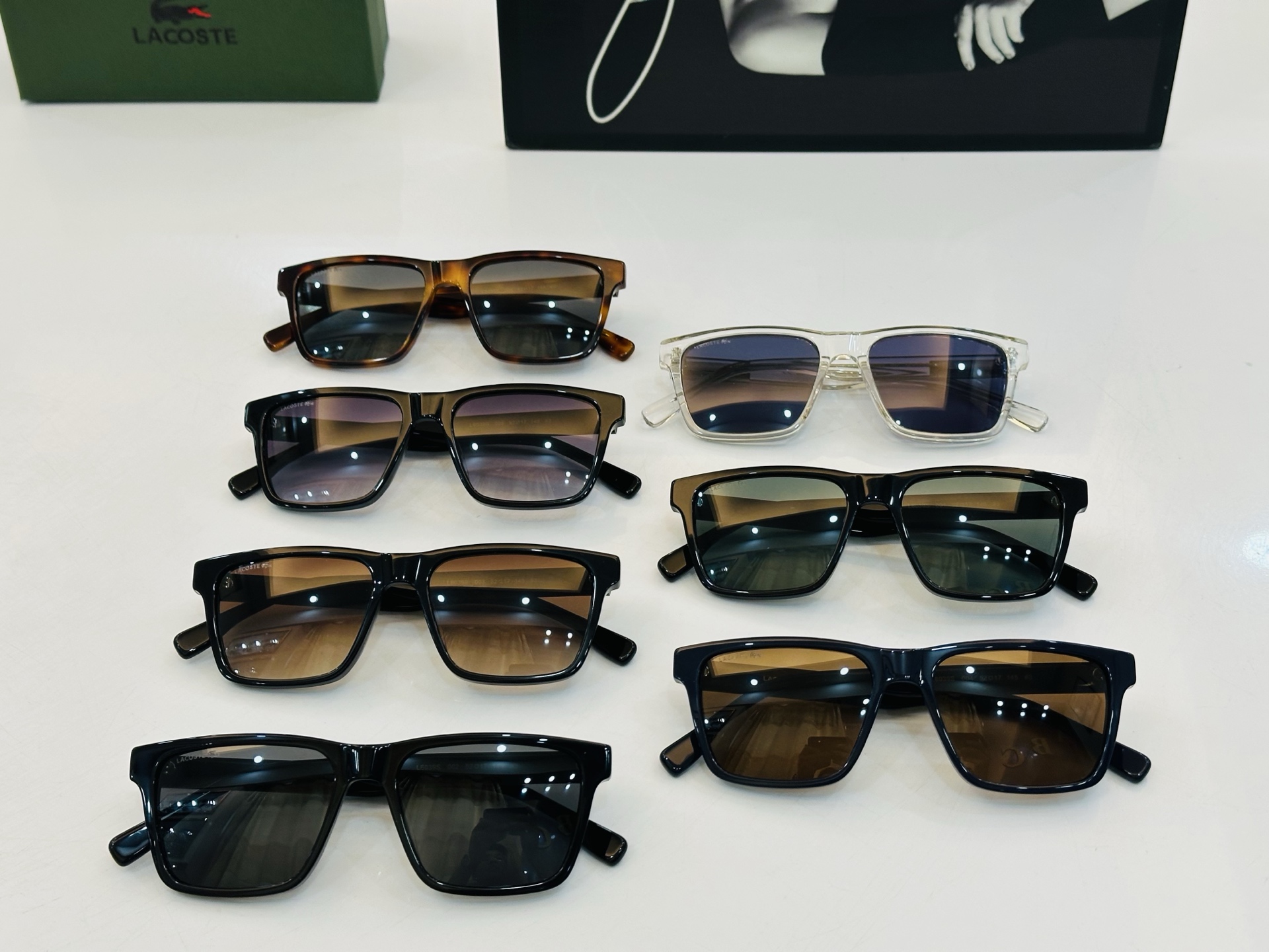 🆕 鳄鱼 LACOSTE 最新款L6039S Size：52口17-145 💫💫时尚舒适 💍C超轻 太阳