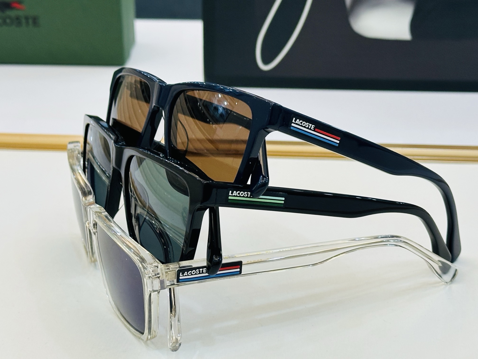 🆕 鳄鱼 LACOSTE 最新款L6039S Size：52口17-145 💫💫时尚舒适 💍C超轻 太阳