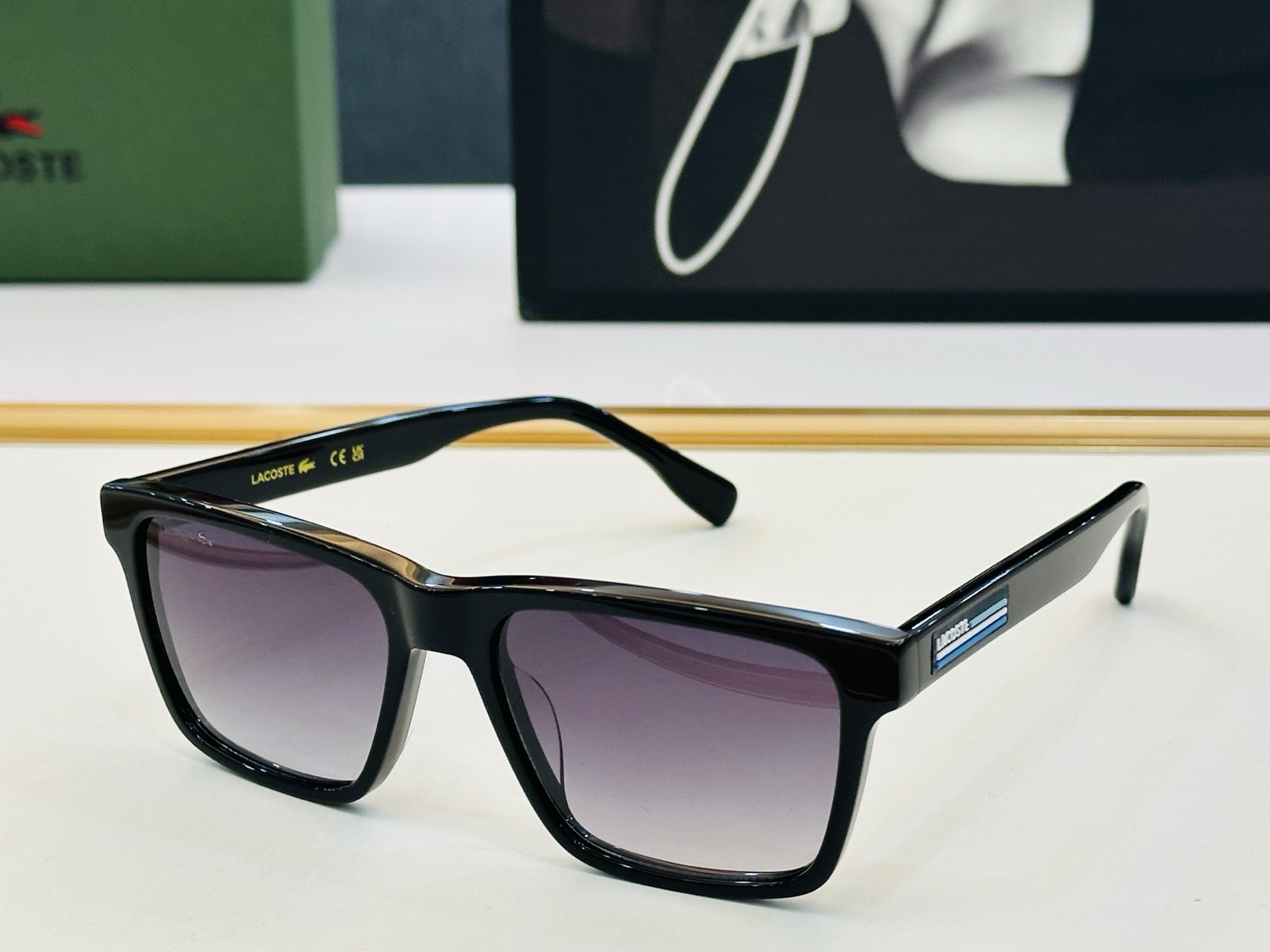 🆕 鳄鱼 LACOSTE 最新款L6039S Size：52口17-145 💫💫时尚舒适 💍C超轻 太阳