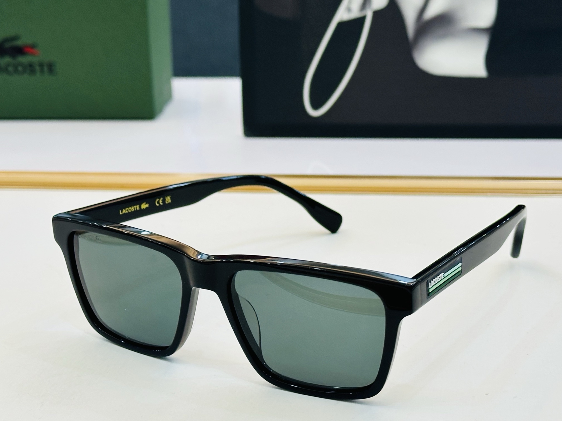 🆕 鳄鱼 LACOSTE 最新款L6039S Size：52口17-145 💫💫时尚舒适 💍C超轻 太阳