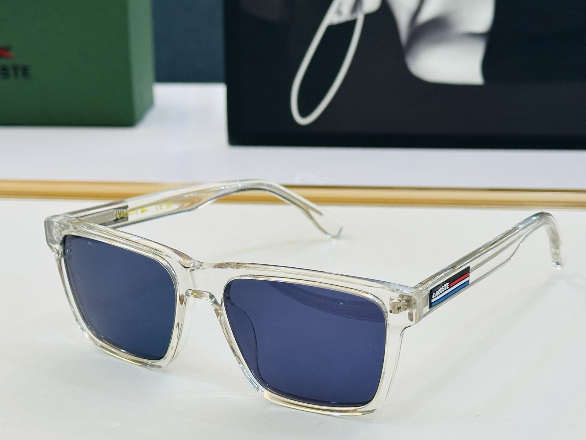 🆕 鳄鱼 LACOSTE 最新款L6039S Size：52口17-145 💫💫时尚舒适 💍C超轻 太阳