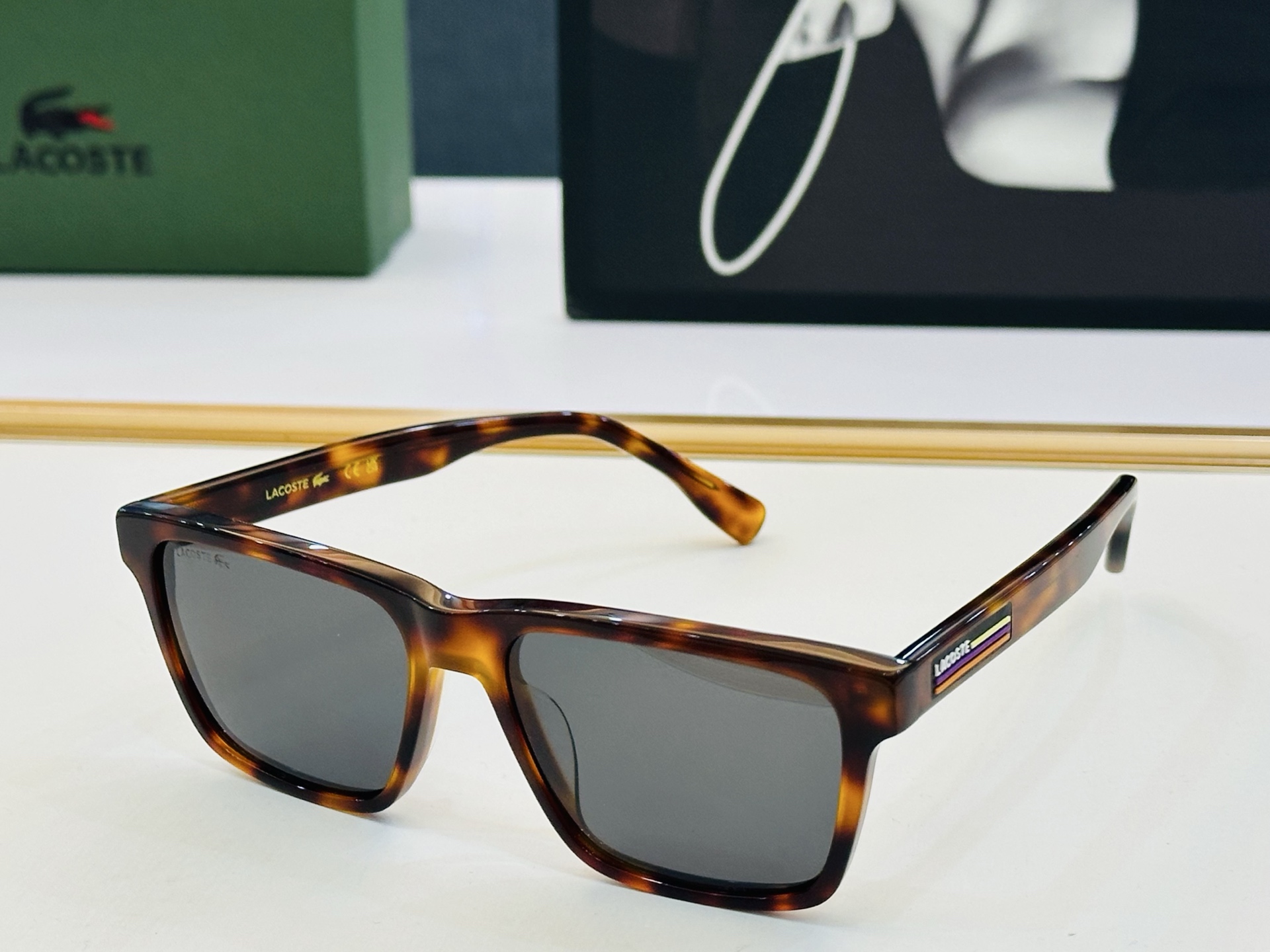 🆕 鳄鱼 LACOSTE 最新款L6039S Size：52口17-145 💫💫时尚舒适 💍C超轻 太阳