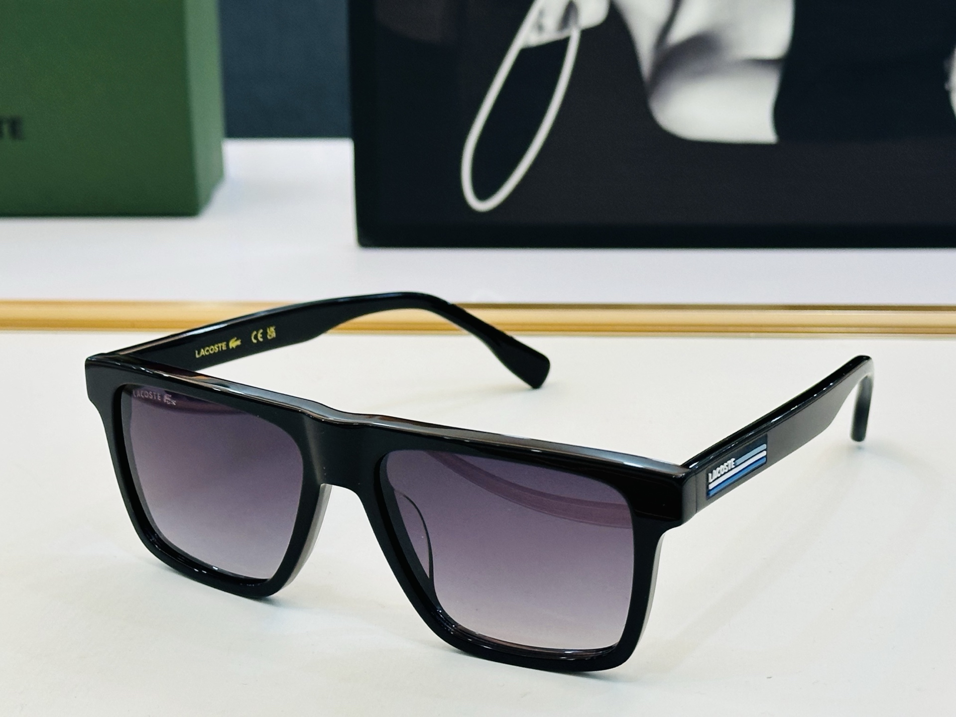 🆕 鳄鱼 LACOSTE 最新款L6027S Size：52口16-145 💫💫时尚舒适 💍C超轻 太阳