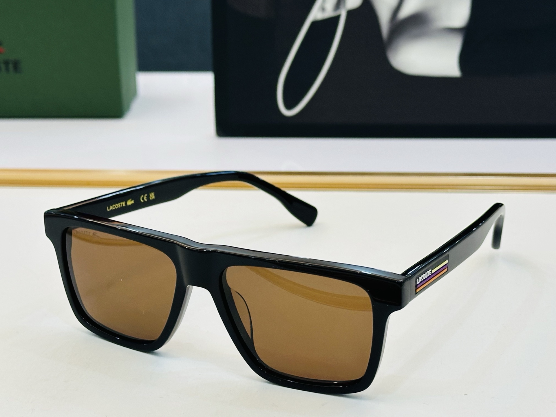 🆕 鳄鱼 LACOSTE 最新款L6027S Size：52口16-145 💫💫时尚舒适 💍C超轻 太阳