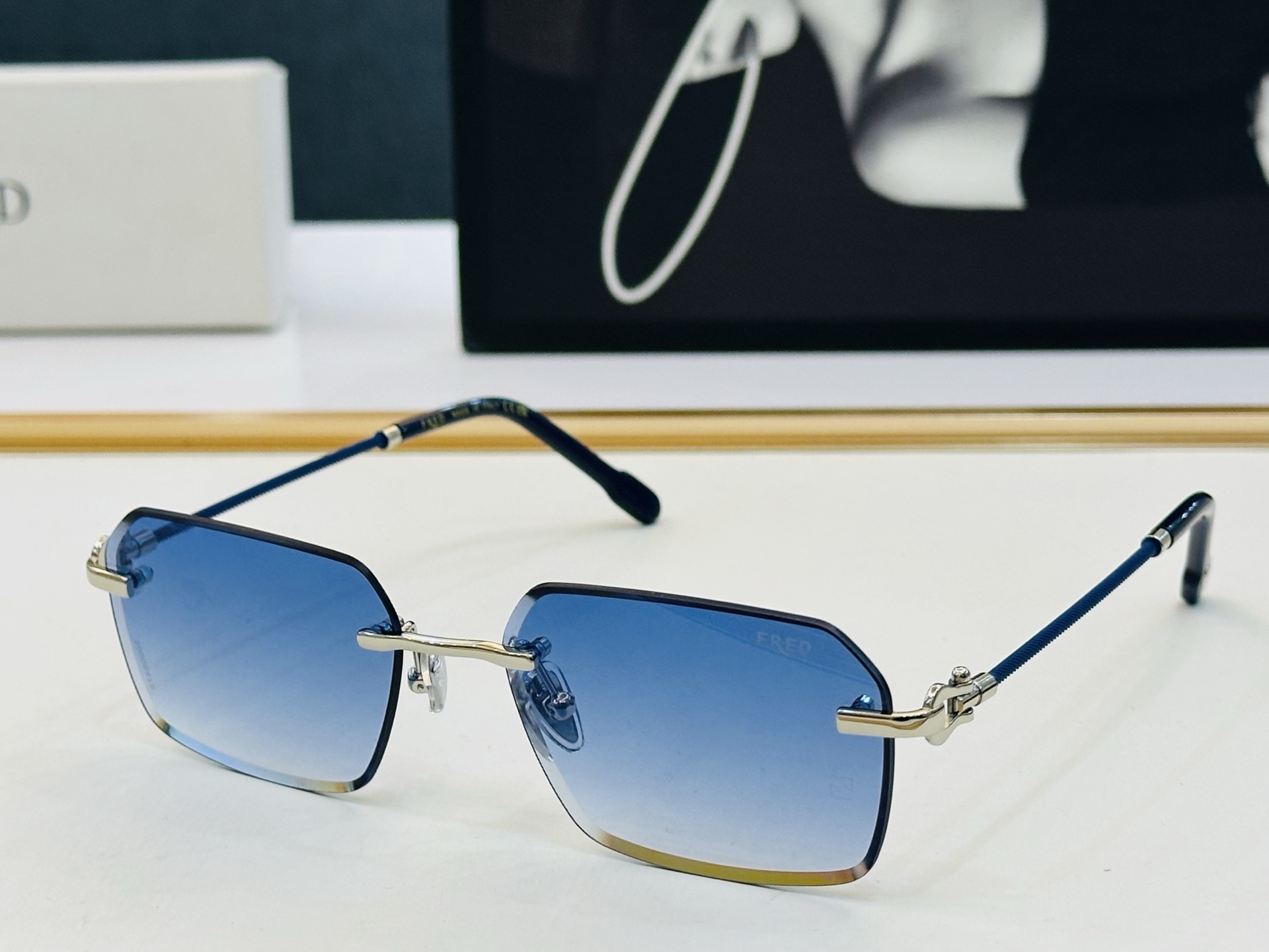 🔺FRED🔻法兰 FG50162U Size：57口17-140 醒目品牌logo🔝🔝XL上脸超美 太阳