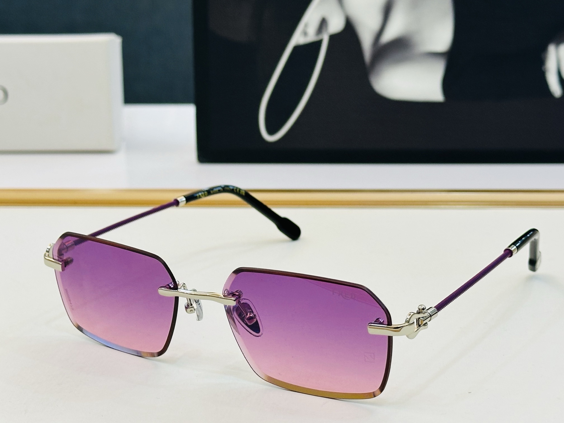 🔺FRED🔻法兰 FG50162U Size：57口17-140 醒目品牌logo🔝🔝XL上脸超美 太阳