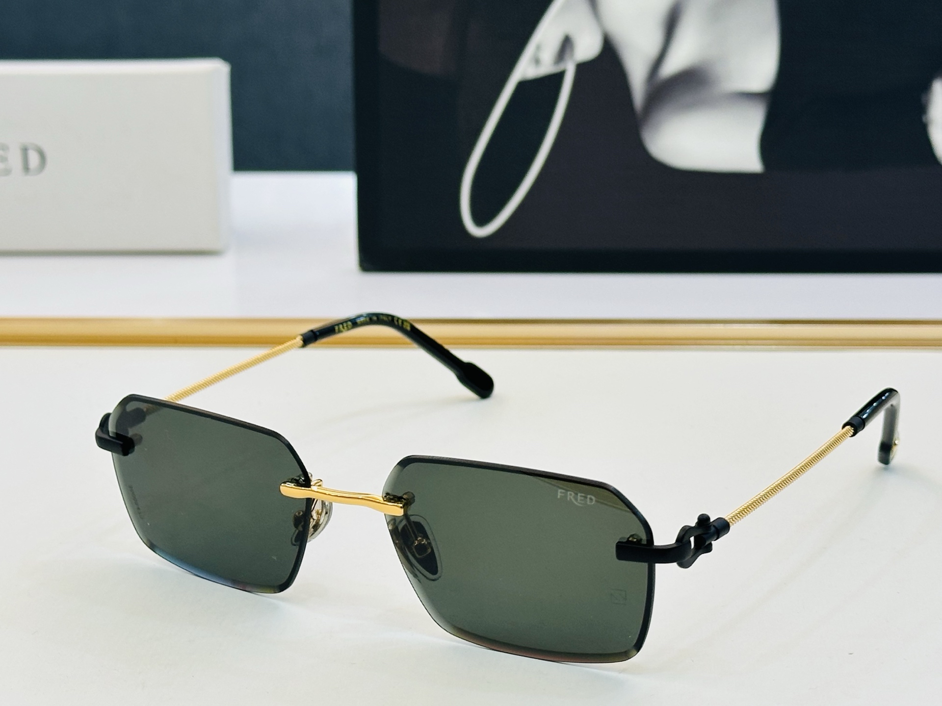 🔺FRED🔻法兰 FG50162U Size：57口17-140 醒目品牌logo🔝🔝XL上脸超美 太阳