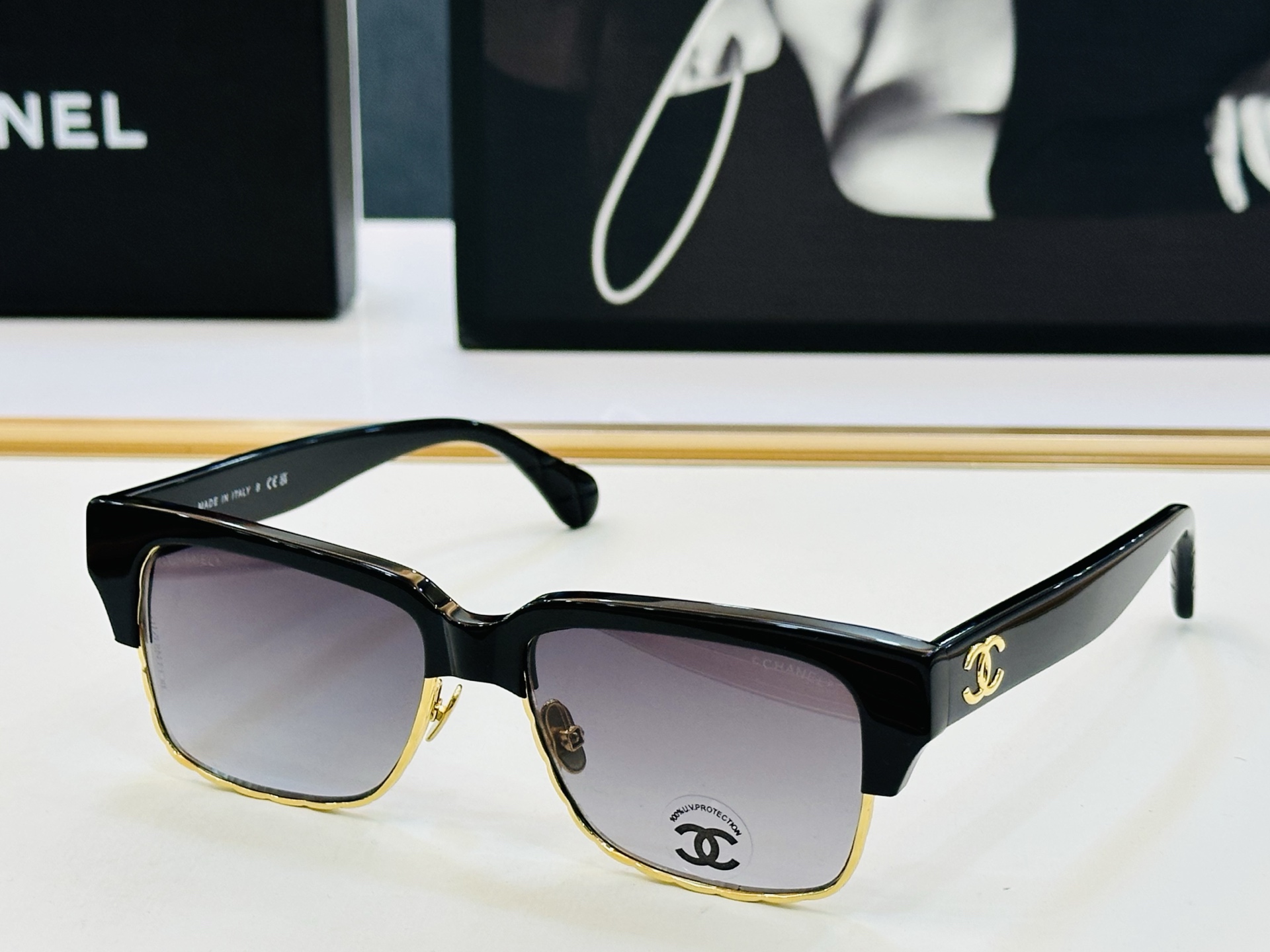 【CHANE*/香家】MODEL:CH5558 Size：53口18-145 独特设计 一适合各种脸型💋