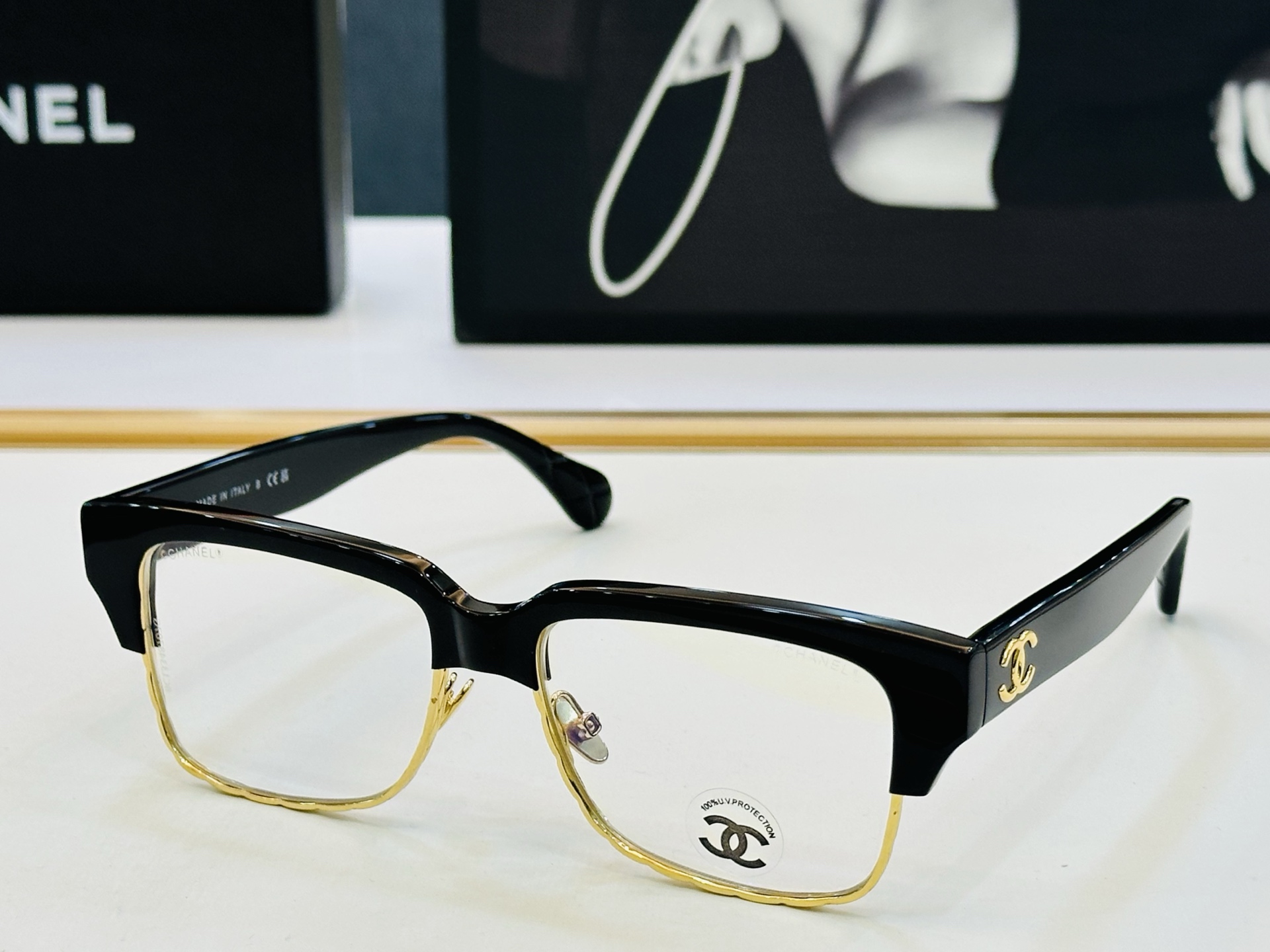 【CHANE*/香家】MODEL:CH5558 Size：53口18-145 独特设计 一适合各种脸型💋