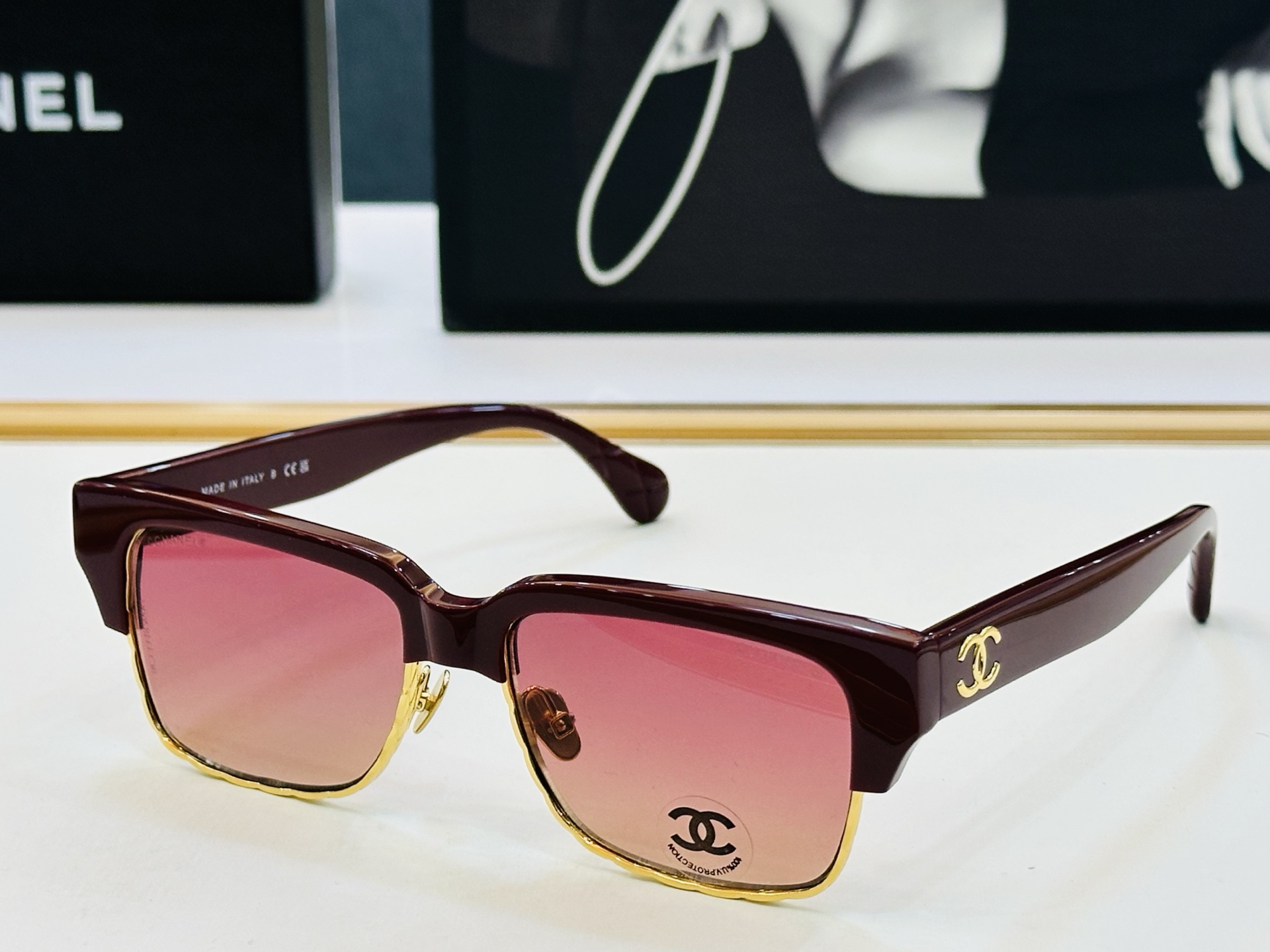 【CHANE*/香家】MODEL:CH5558 Size：53口18-145 独特设计 一适合各种脸型💋