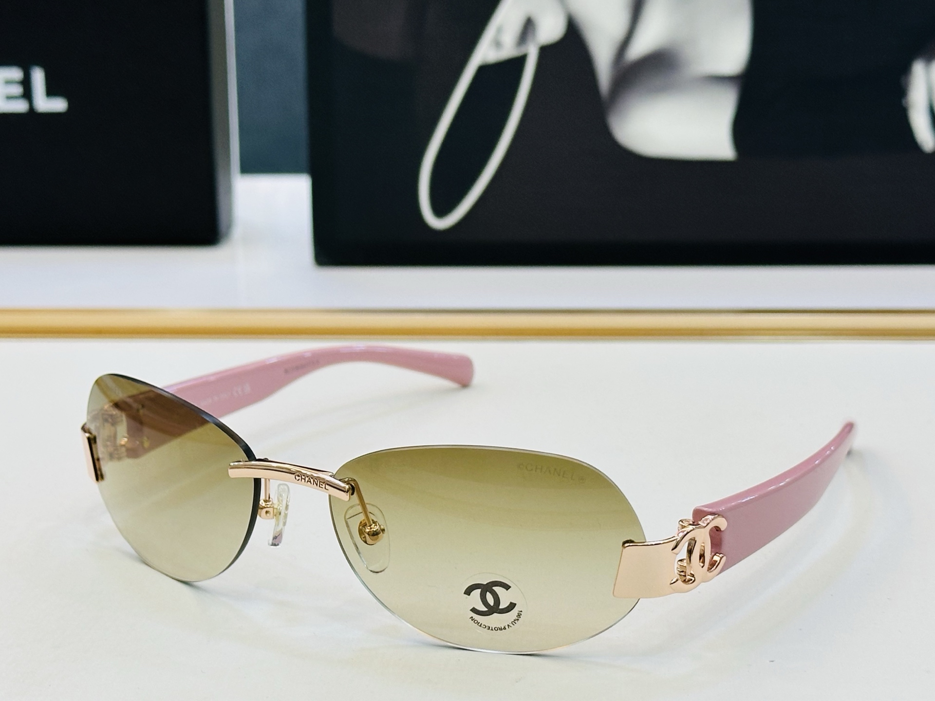 CHANE*香家 CH4037 SIZE：59口16-120 潮流爆款 太阳镜 😍😍高品质 佩戴舒适 F