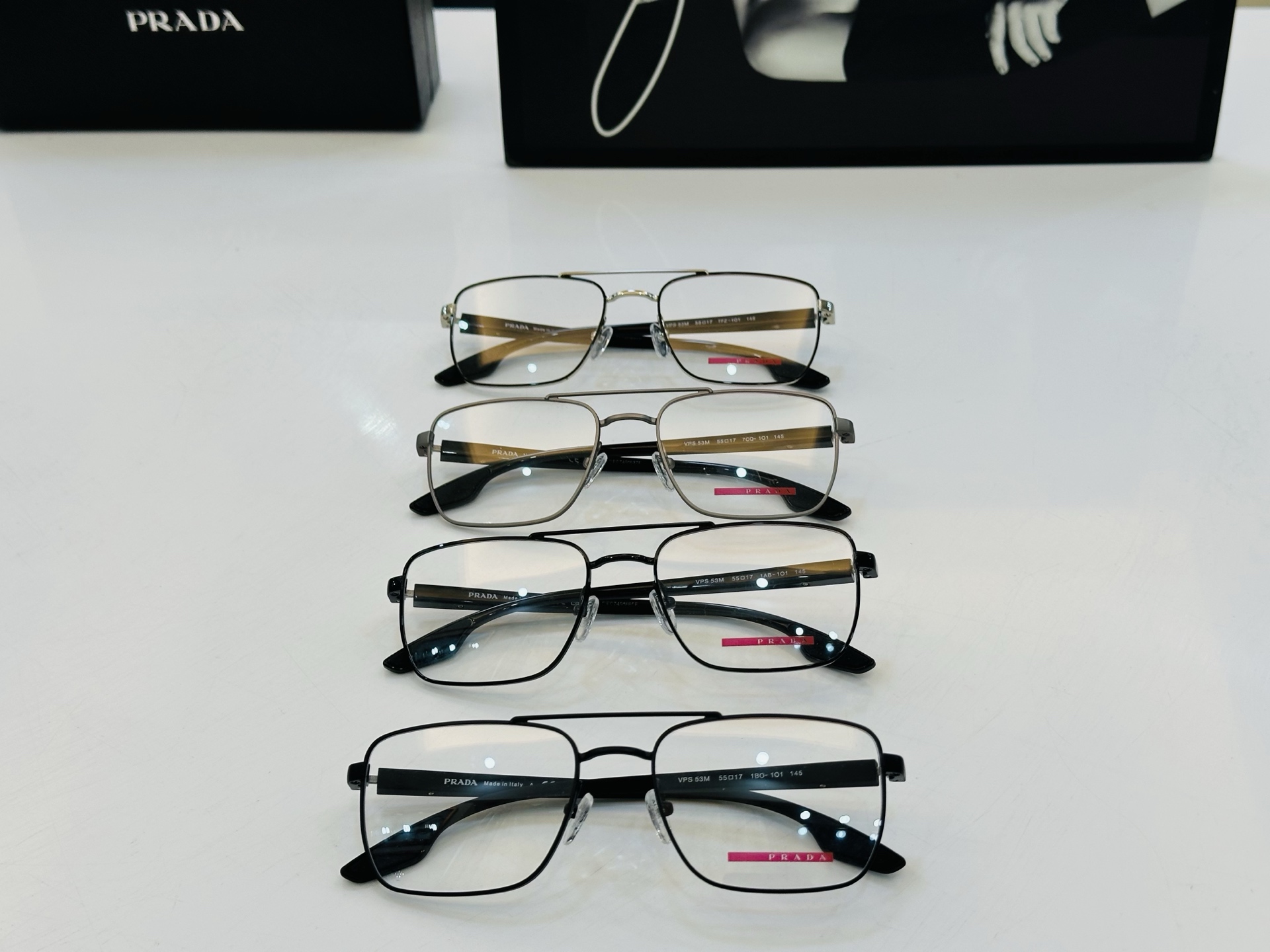 🔺PRAD*🔻普家 VPS53M Size：55口17-145 眼镜系列堪称精湛制作 彰显独特个 W 最