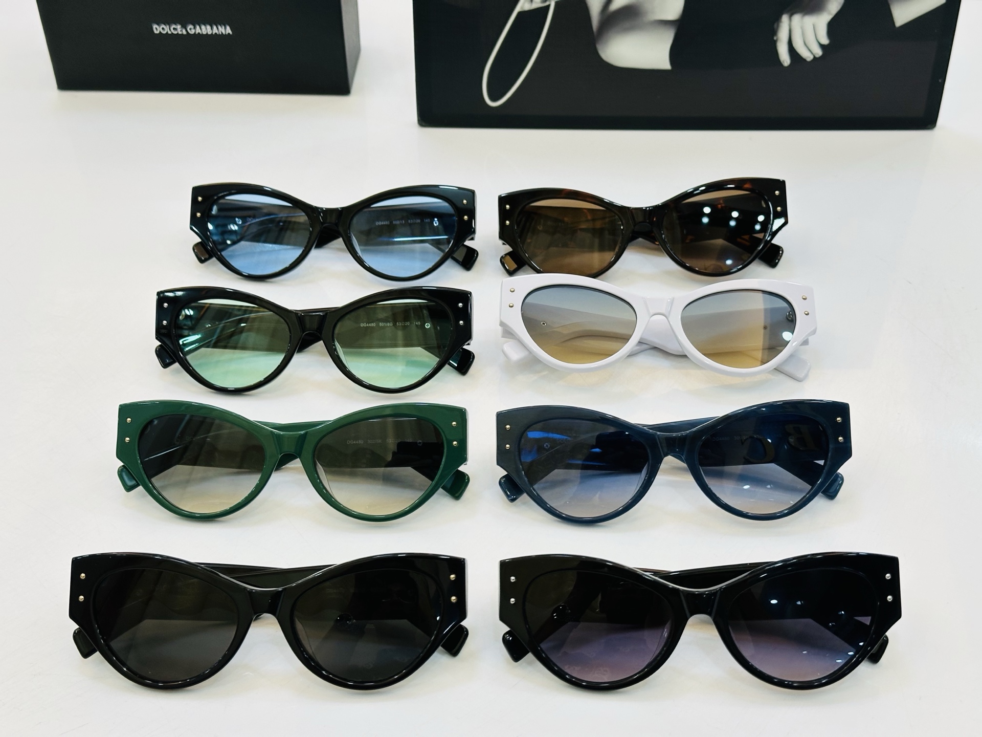 🆕 官网款 🔺DOLCE&GABBAN*🔻DG4480 Size：53口20-145 新颖独特🔝🔝L美艳