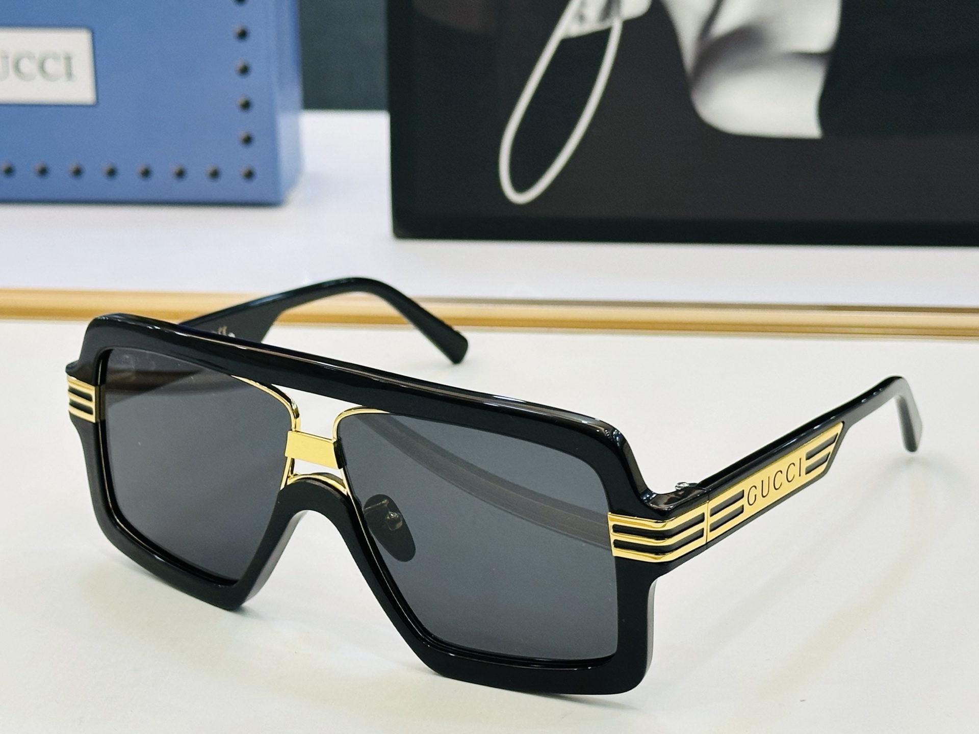 GUCC* 古家 GG0900S 🐝🐝系列 Size：60口10-140 🍁🍁J超绝品质 太阳镜。